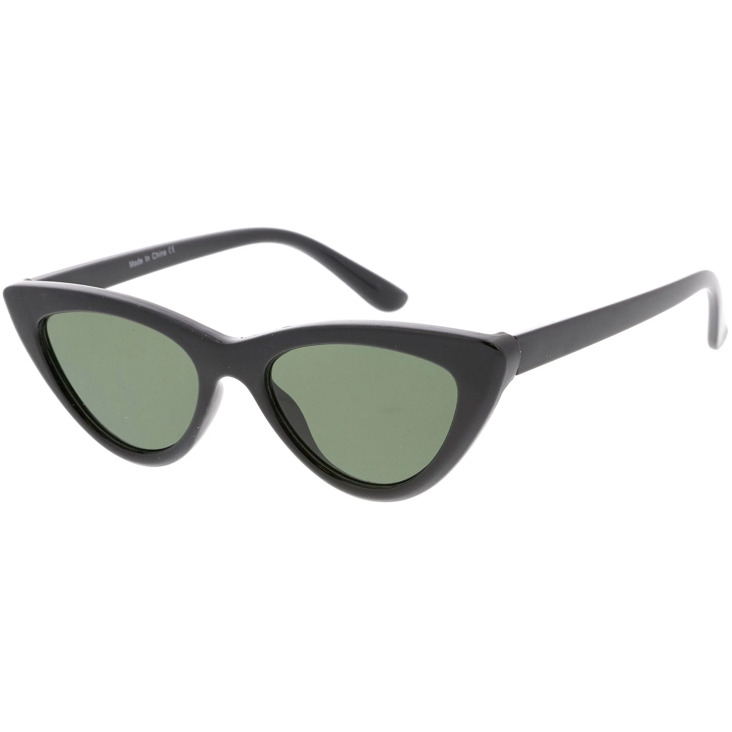 Retro Women's 1990's Small Thick Cat Eye Sunglasses C712 sold by ZeroUV product image thumbnail 3