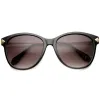 Women's Designer Cat Eye Sunglasses With Metal Temples 9836 sold by ZeroUV