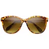 Women's Designer Cat Eye Sunglasses With Metal Temples 9836 sold by ZeroUV