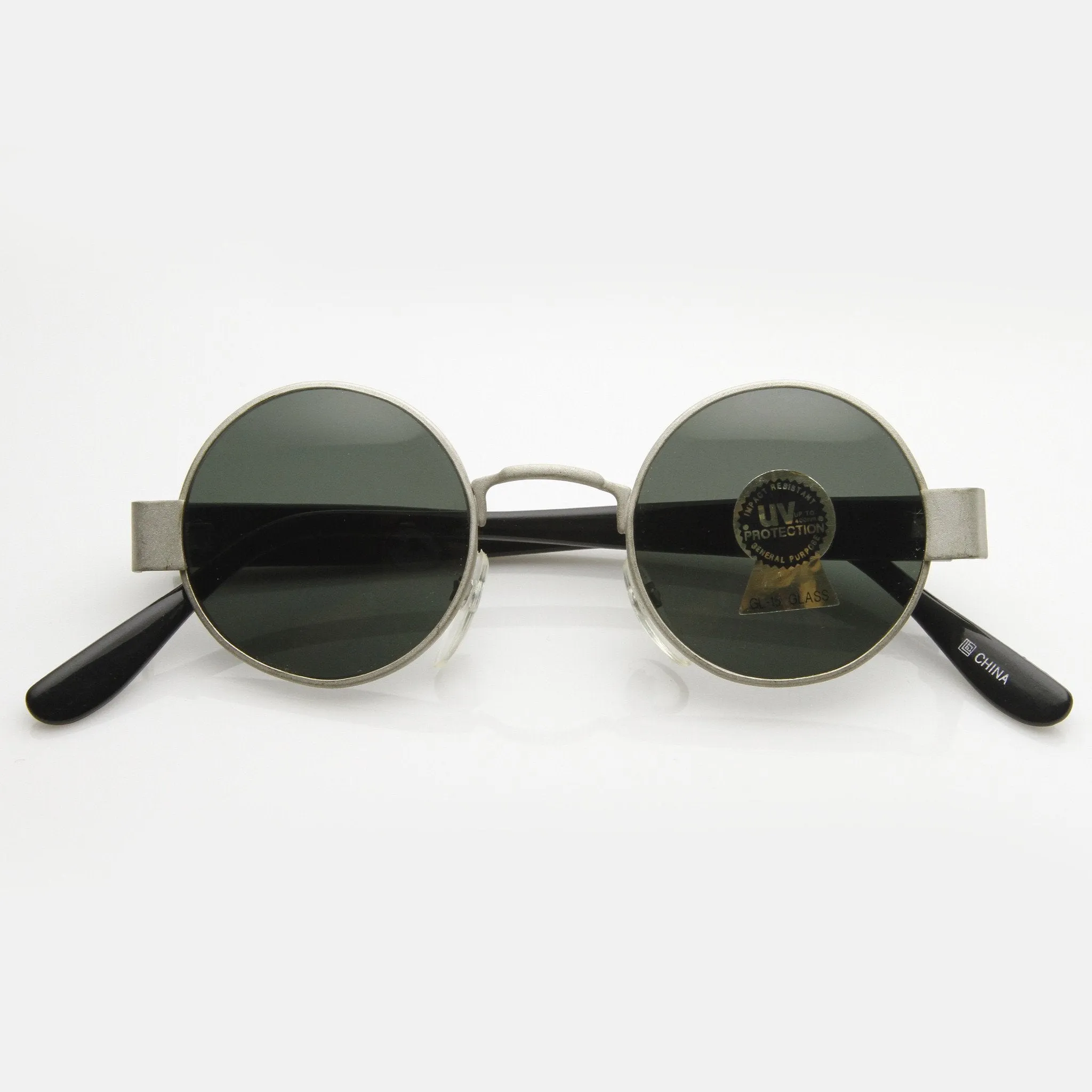 Steampunk Vintage Round Circle Spectacles Sunglasses 7014 sold by ZeroUV product image thumbnail 4