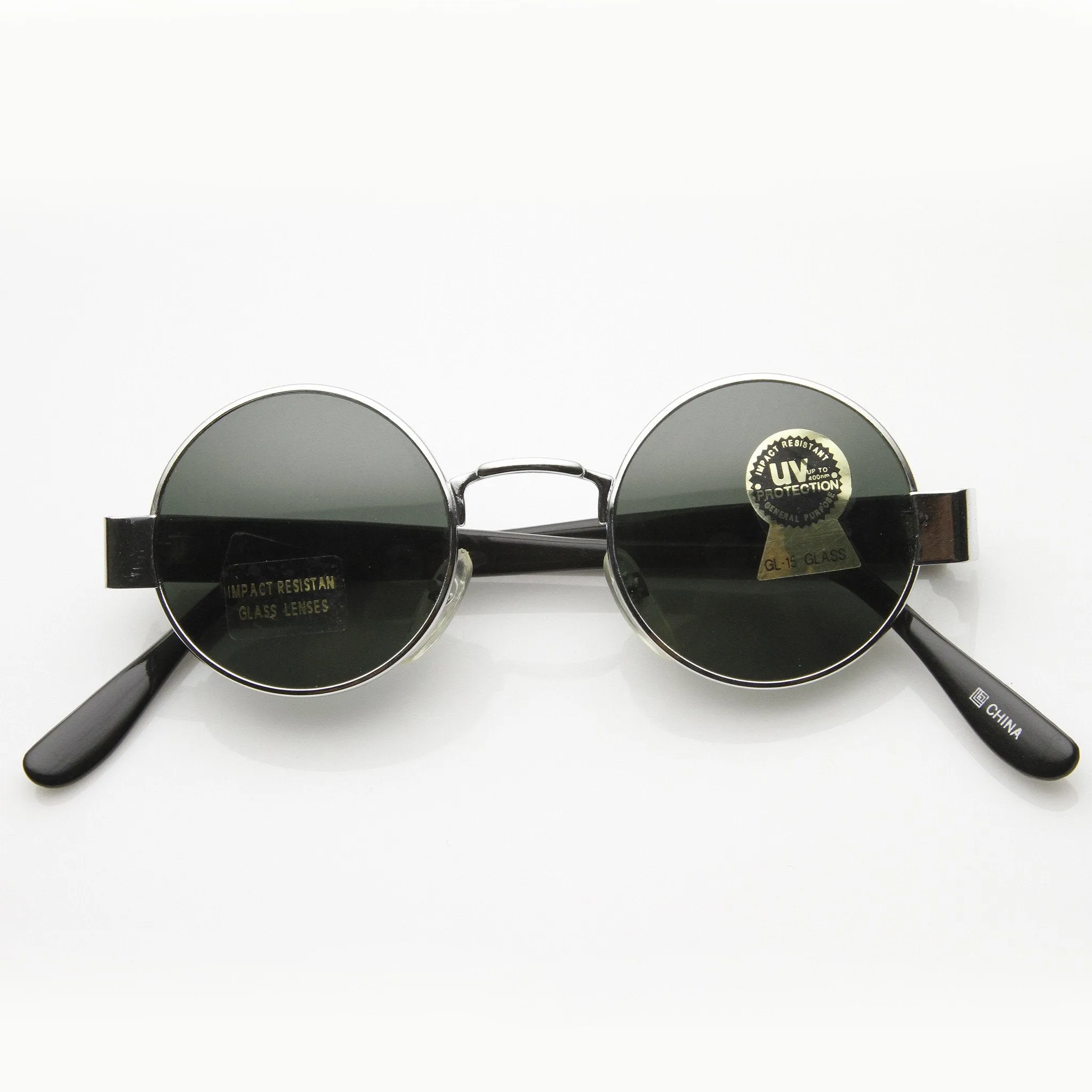 Steampunk Vintage Round Circle Spectacles Sunglasses 7014 sold by ZeroUV product image thumbnail 5