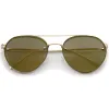 Modern Rimless Mirrored Flat Lens Aviator Sunglasses A823 sold by ZeroUV