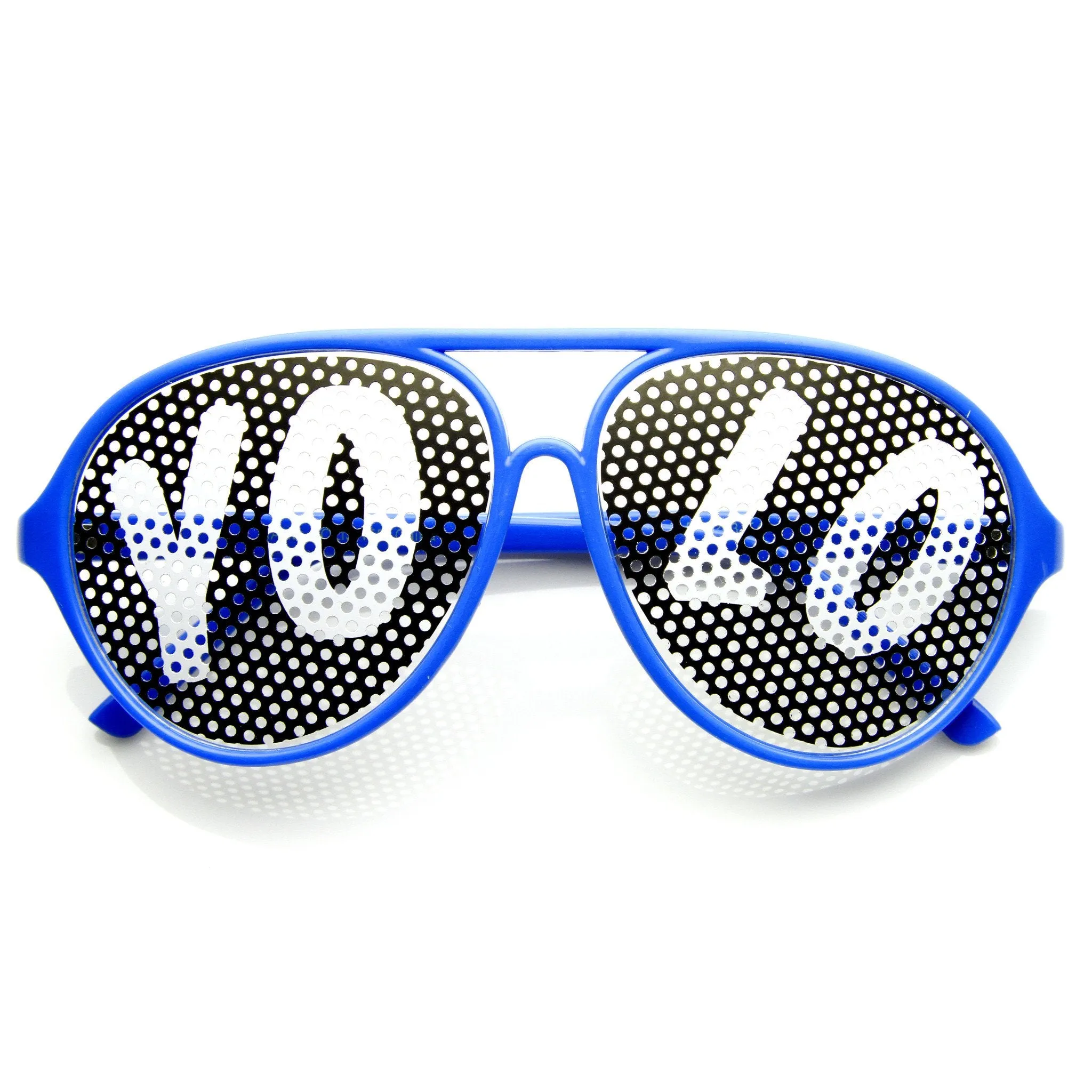 Party YOLO Summer Retro Aviator Glasses 8855 sold by ZeroUV product image thumbnail 5