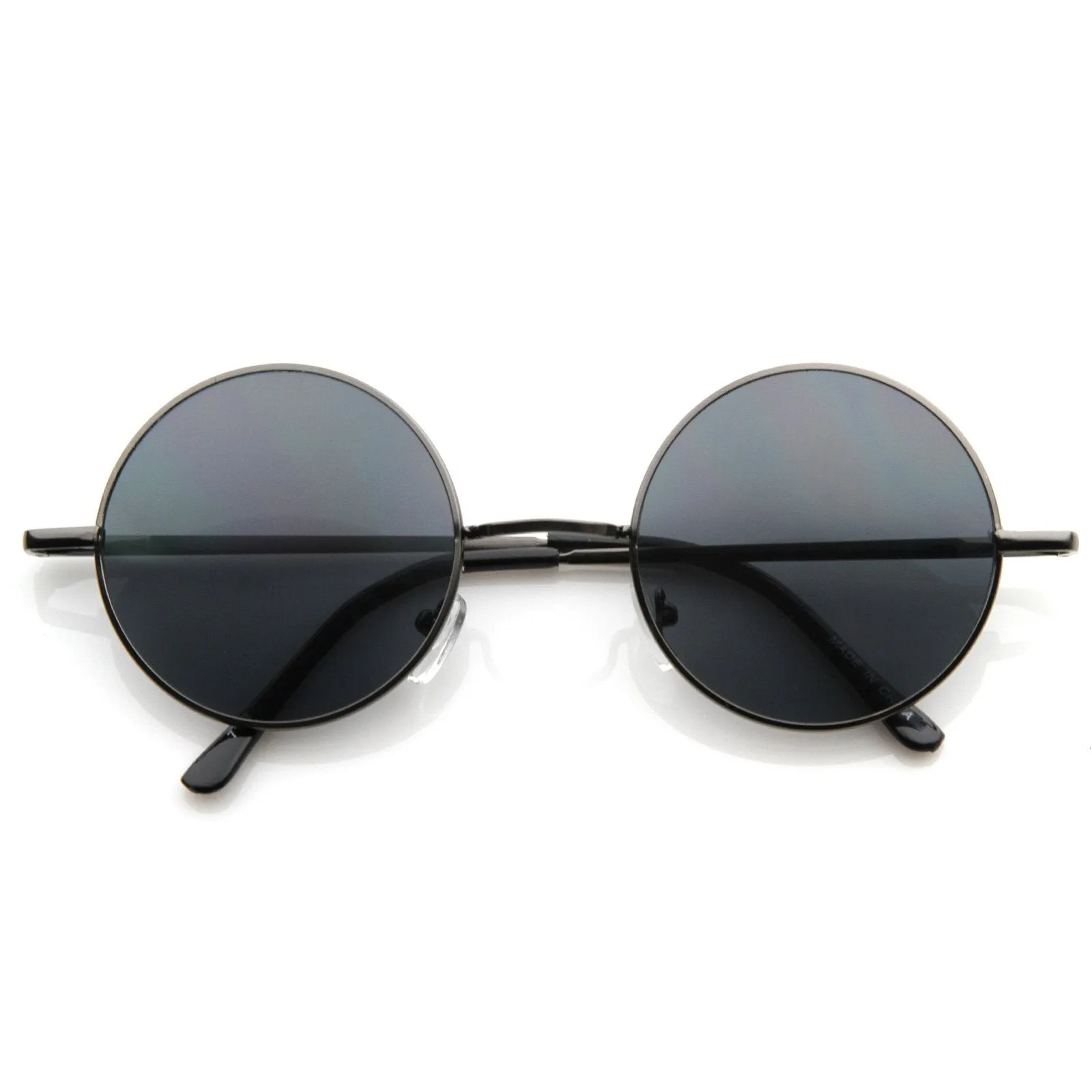Retro Hippie Metal Lennon Round Color Lens Sunglasses sold by ZeroUV