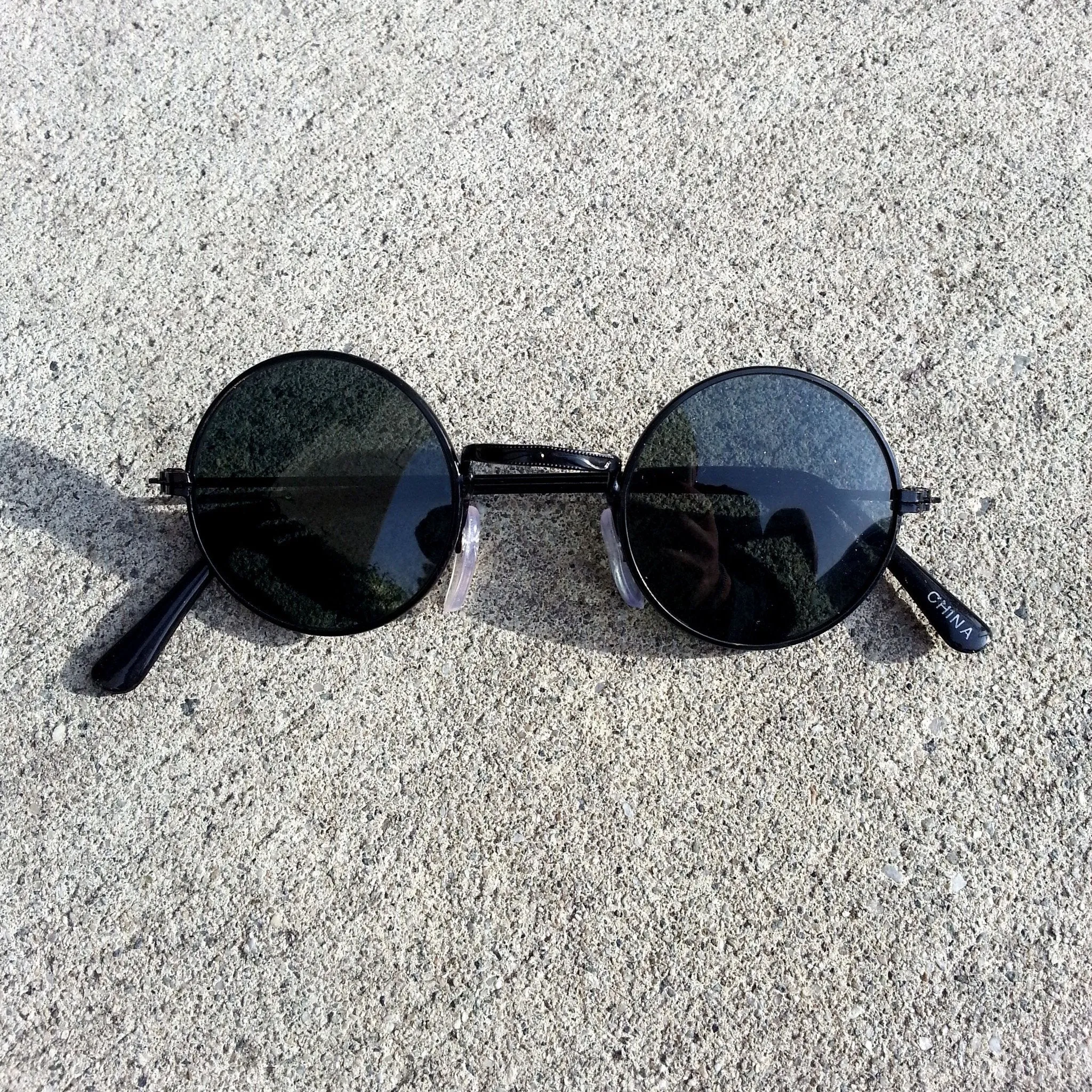 Genuine Steampunk Vintage Round Spectacles Sunglasses 7012 sold by ZeroUV product image thumbnail 3