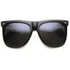 Oversize Retro Hipster Horned Rim Sunglasses 8889 sold by ZeroUV