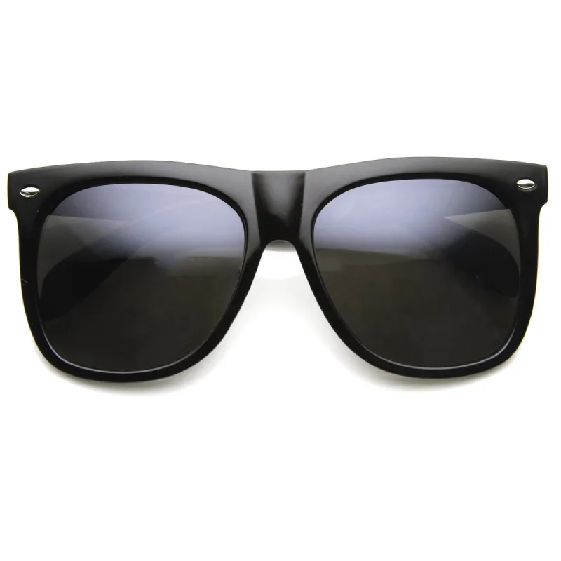 Oversize Retro Hipster Horned Rim Sunglasses 8889 sold by ZeroUV