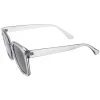 Posh Oversize Neutral Colored Lens Square Horn Rimmed Sunglasses D104 sold by ZeroUV