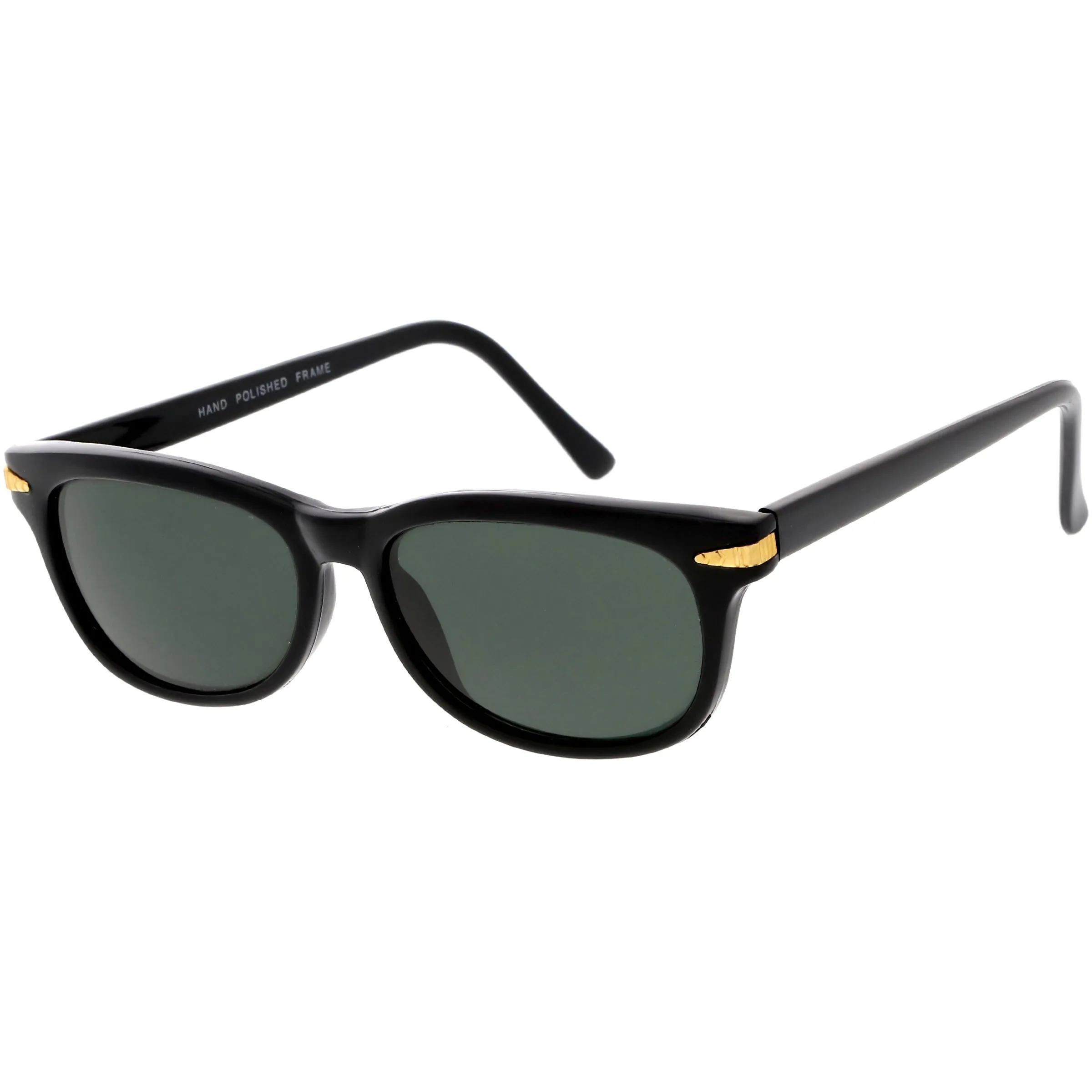True Vintage Dapper Dead Stock Small Horned Rim Sunglasses C904 sold by ZeroUV product image thumbnail 4