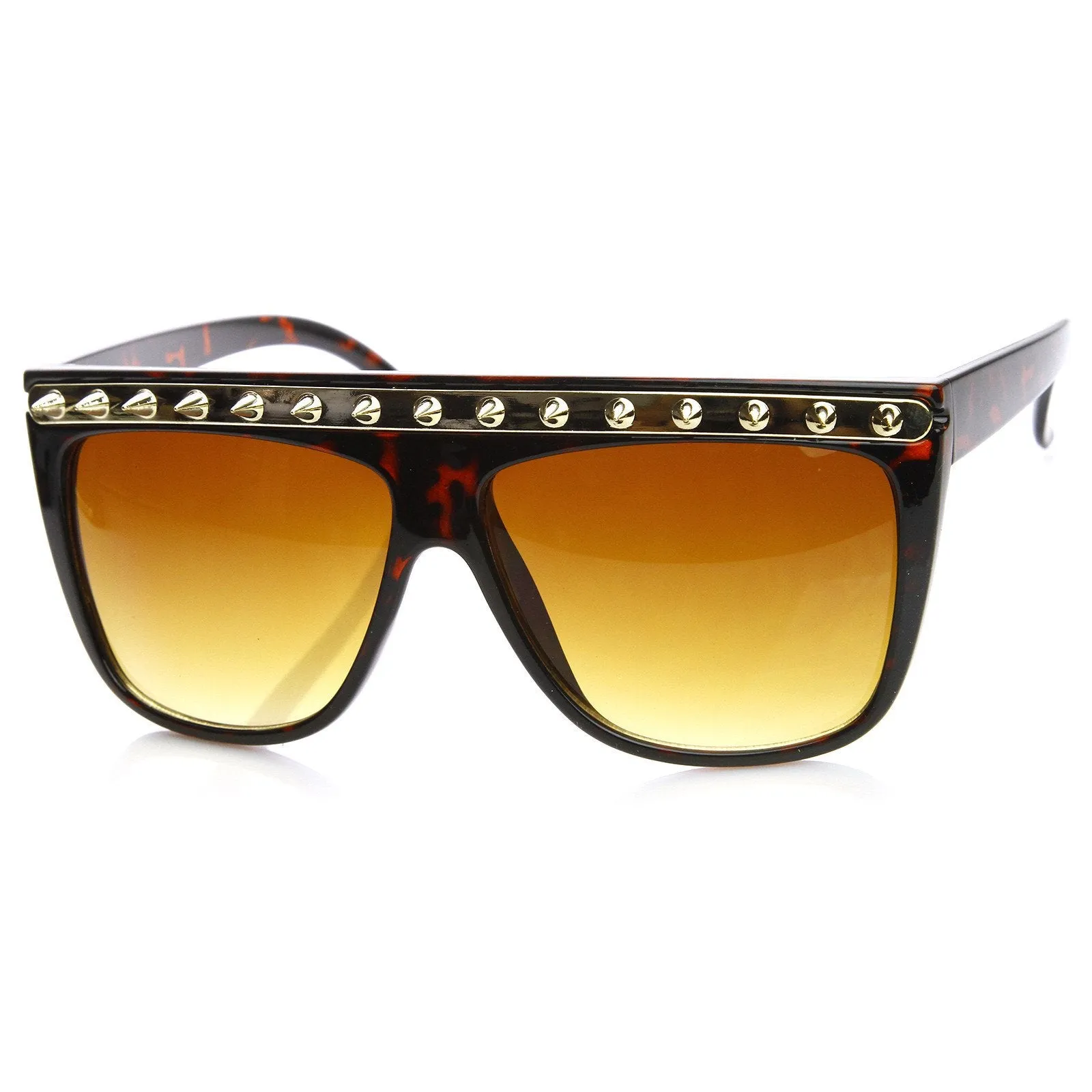 Womens Spiked Blogger Fashion Flat Top Sunglasses 8931 sold by ZeroUV