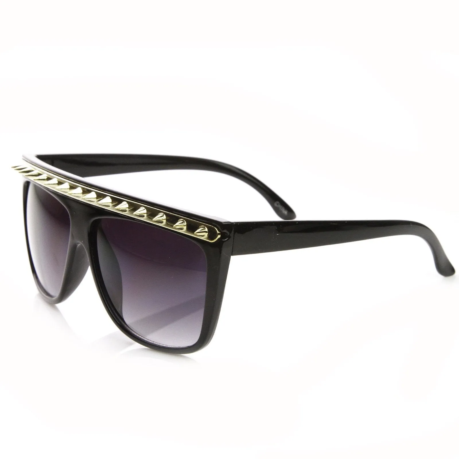 Womens Spiked Blogger Fashion Flat Top Sunglasses 8931 sold by ZeroUV product image thumbnail 5