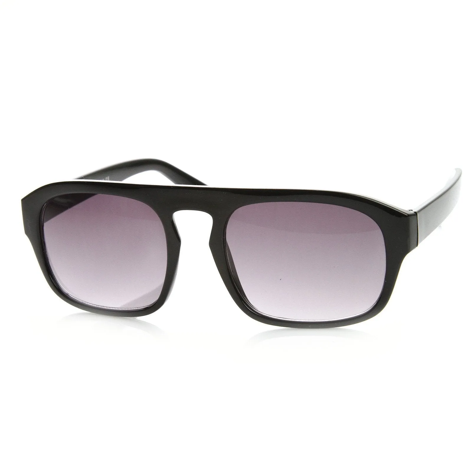 Mens European Fashion Center Cut Square Aviator Sunglasses 8655 sold by ZeroUV product image thumbnail 5