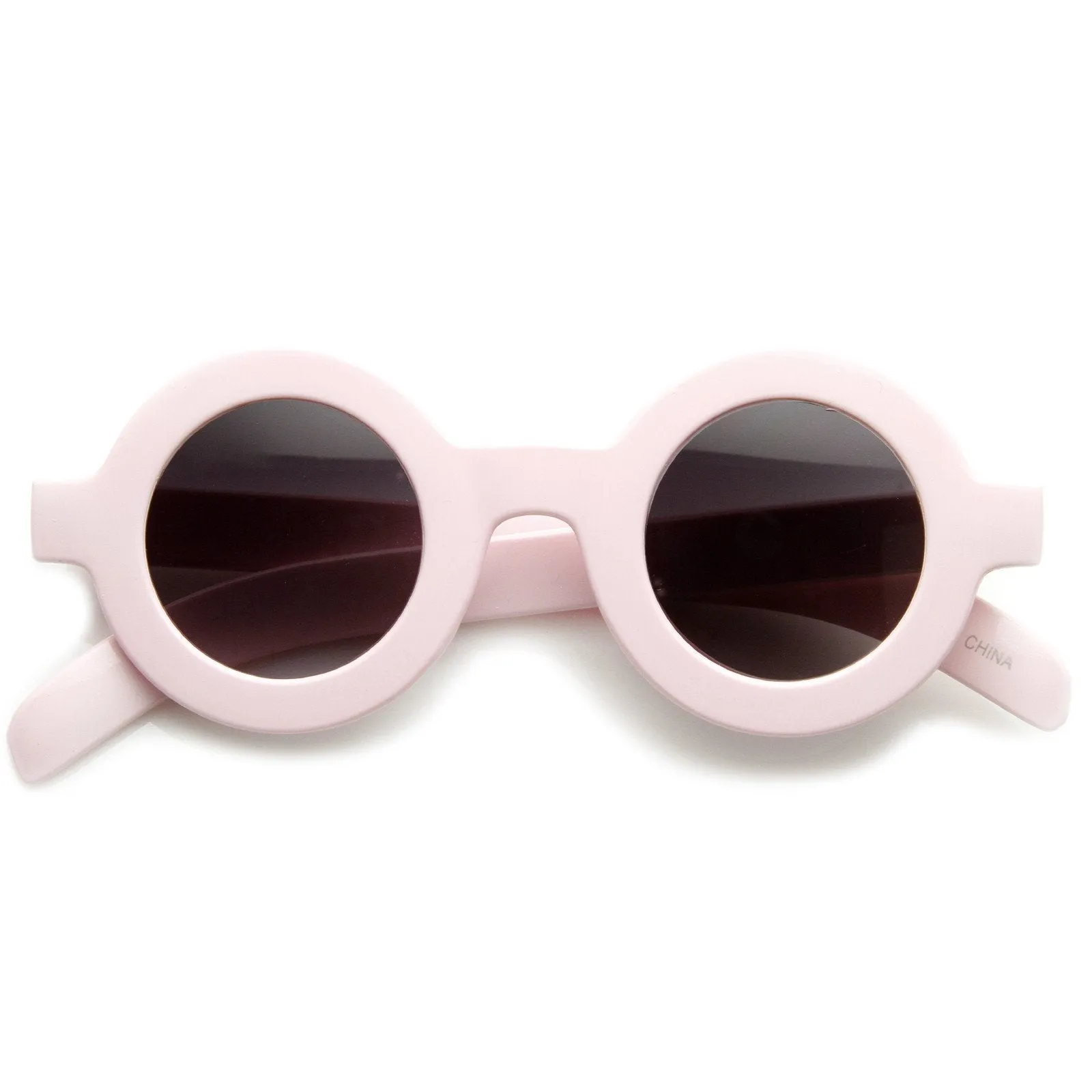 Retro American 1950s TV Show Inspired Round Sunglasses 8980 sold by ZeroUV product image thumbnail 5