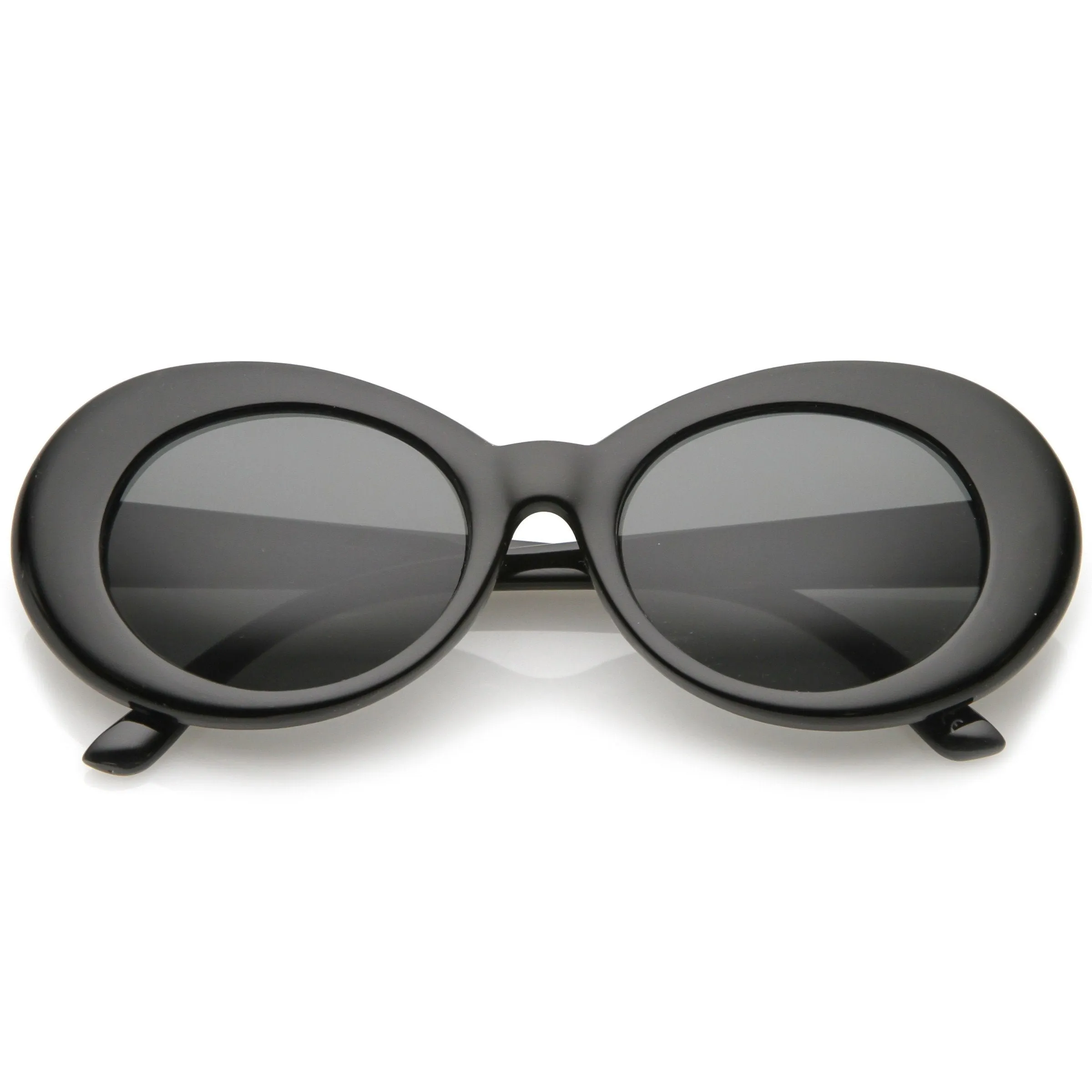 Retro 1990's Fashion Oval Clout Goggle Sunglasses sold by ZeroUV