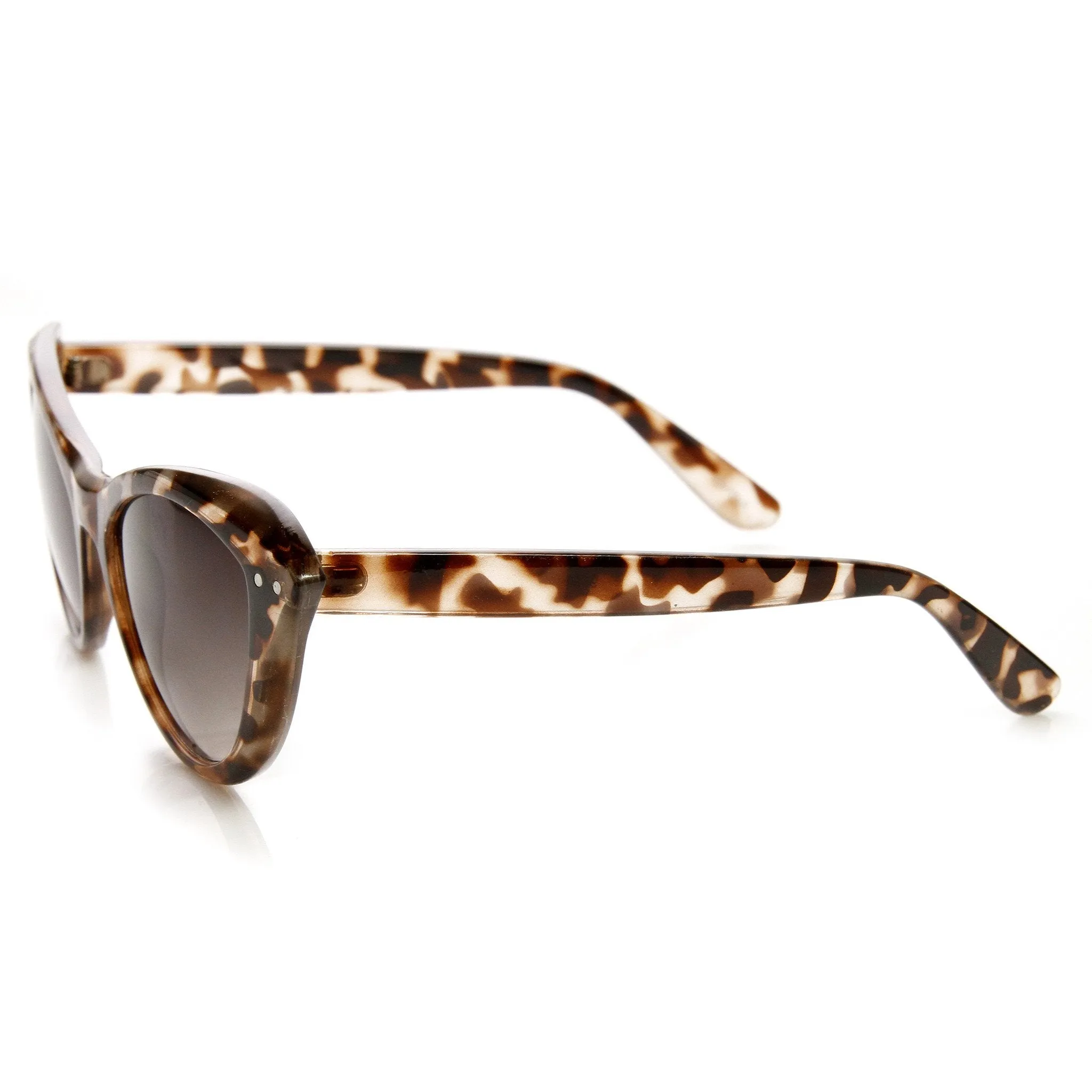 Womens Retro 1960's Fashion Era Cat Eye Sunglasses 9285 sold by ZeroUV product image thumbnail 3