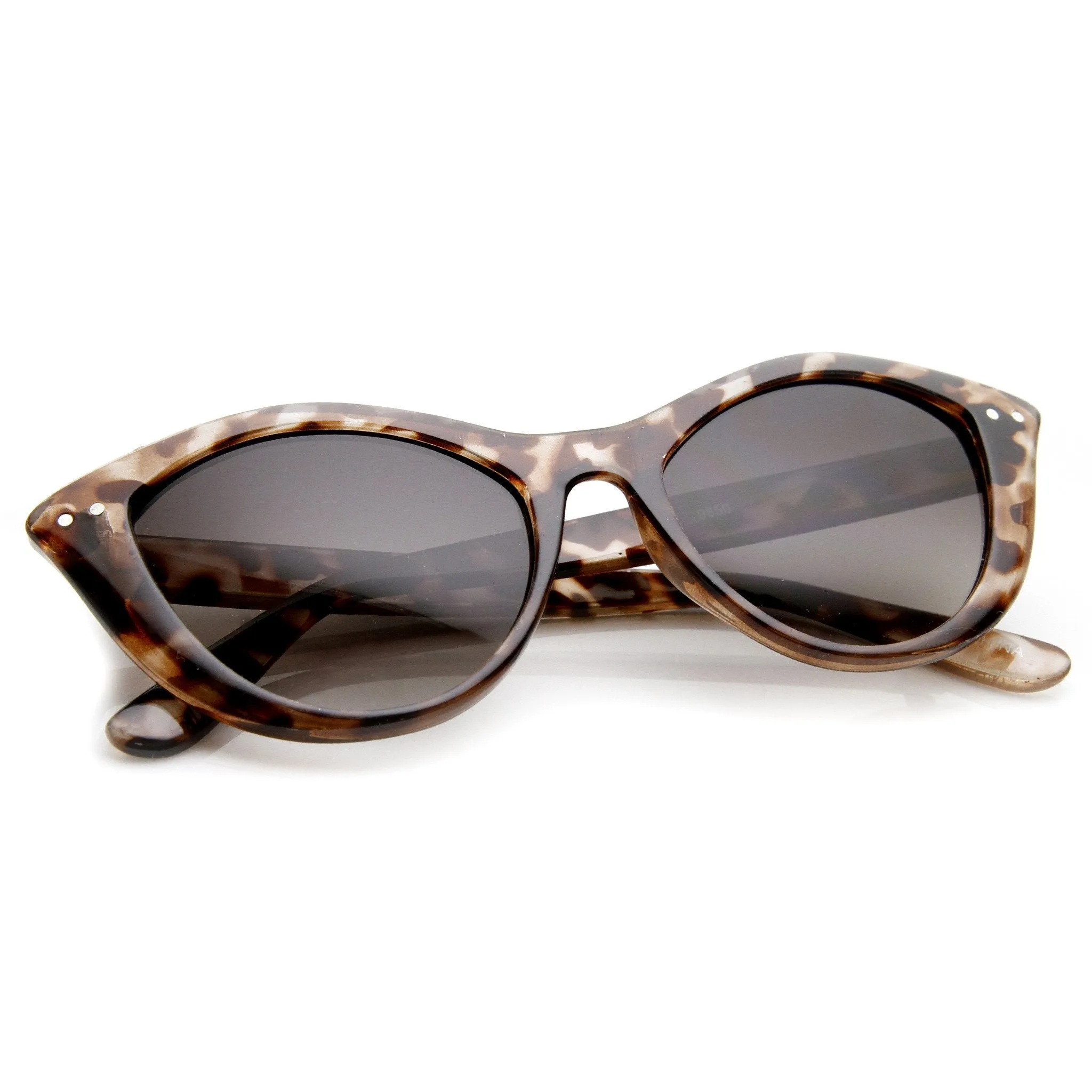 Womens Retro 1960's Fashion Era Cat Eye Sunglasses 9285 sold by ZeroUV product image thumbnail 4