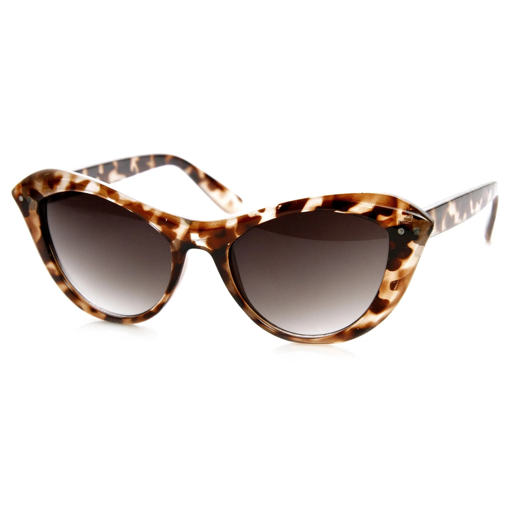 Womens Retro 1960's Fashion Era Cat Eye Sunglasses 9285 sold by ZeroUV product image thumbnail 2