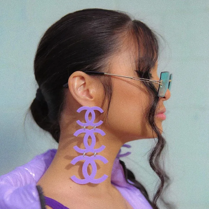 Luxe 90s Inspired Full Rimless Bevelled Lens Medium Square Sunglasses D137 sold by ZeroUV product image thumbnail 3