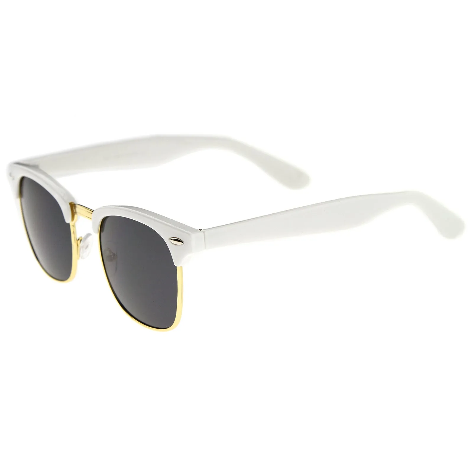 Everyday Two-Tone Half Frame Sunglasses A703 sold by ZeroUV product image thumbnail 3