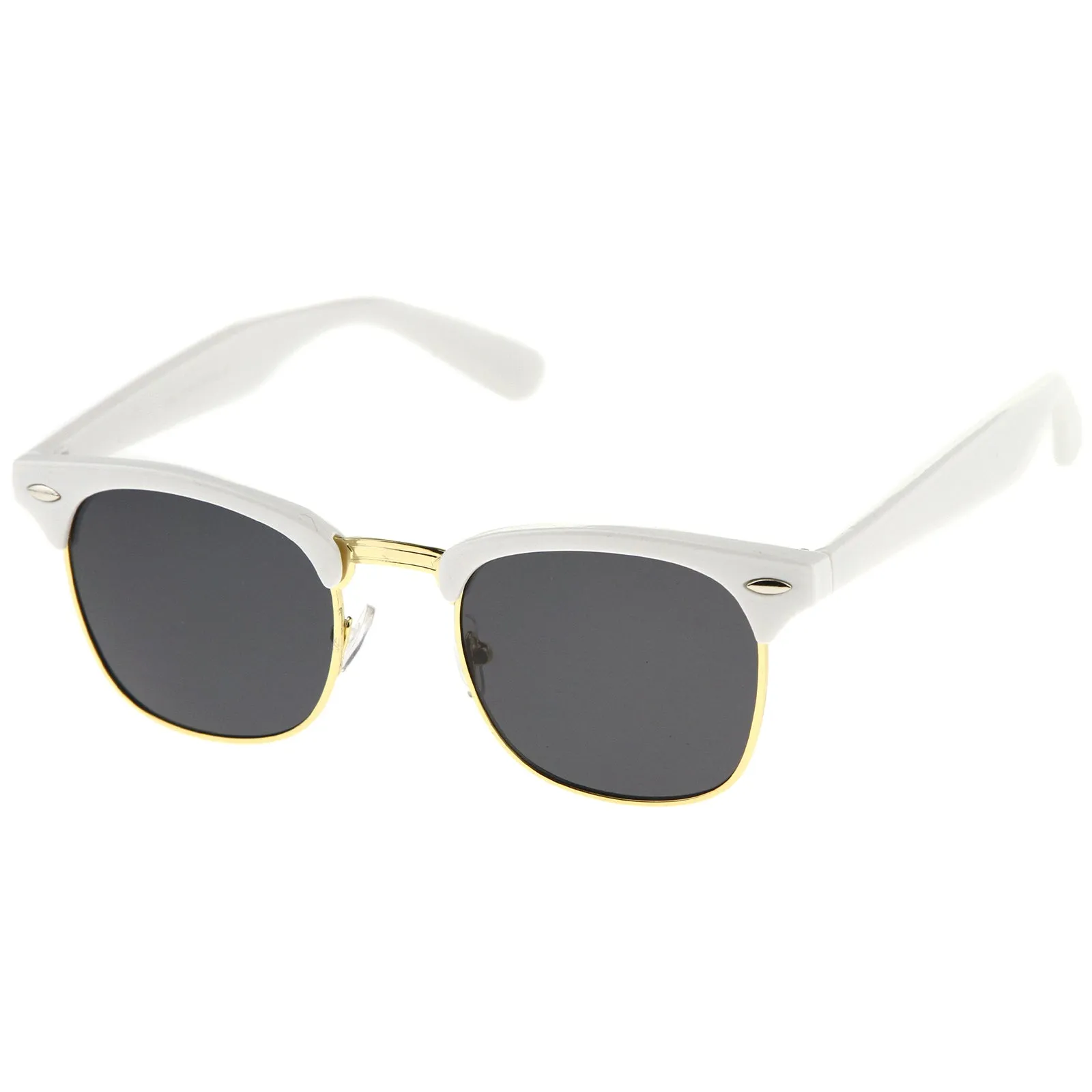 Everyday Two-Tone Half Frame Sunglasses A703 sold by ZeroUV product image thumbnail 2