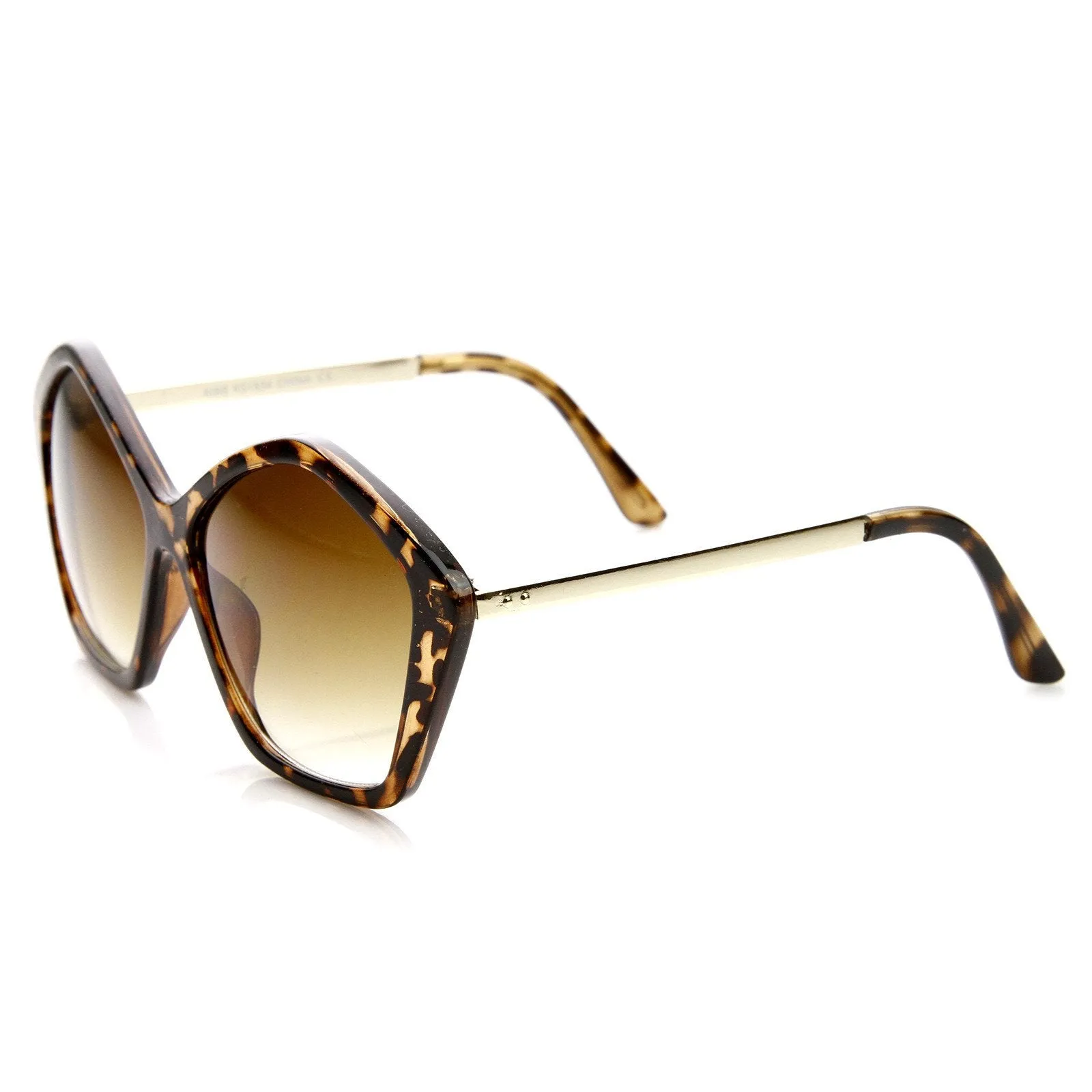 Women's Pentagon Oversize Fashion Sunglasses 8908 sold by ZeroUV product image thumbnail 3