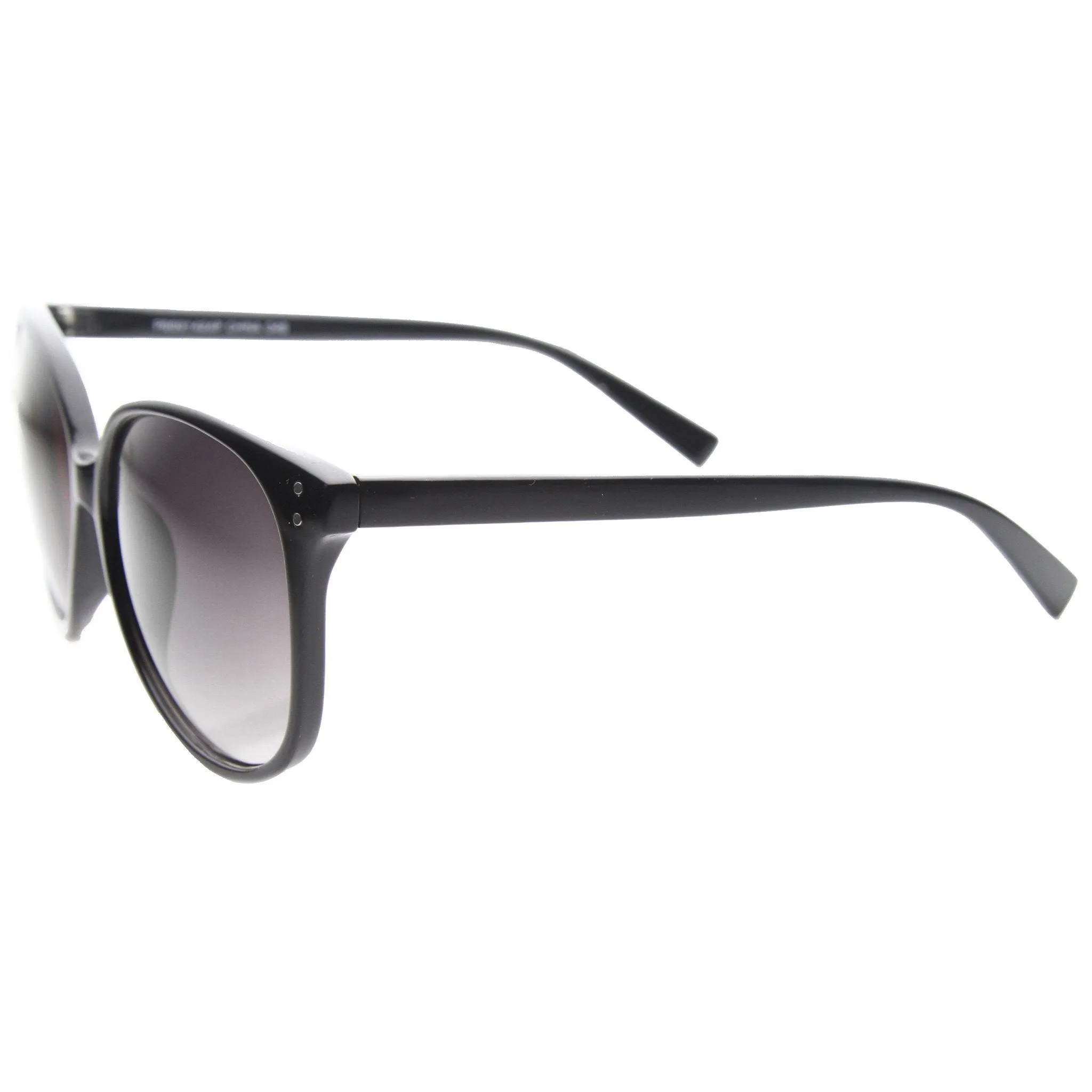 Colorful Retro P3 Round Indie Horned Rim Sunglasses 9698 sold by ZeroUV product image thumbnail 5