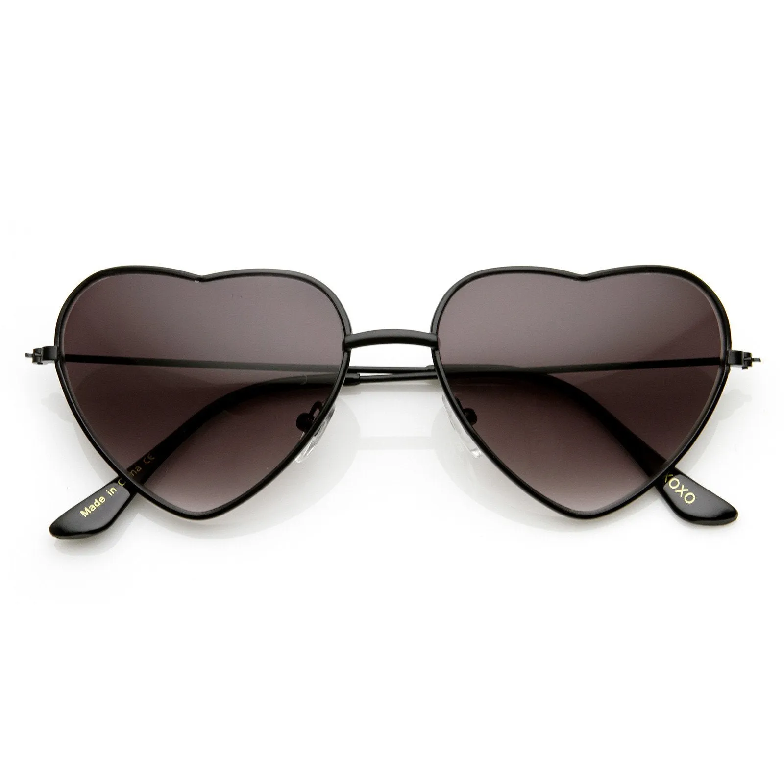 Cute Metal Heart Shape Love Lolita Sunglasses 8737 sold by ZeroUV product image thumbnail 4