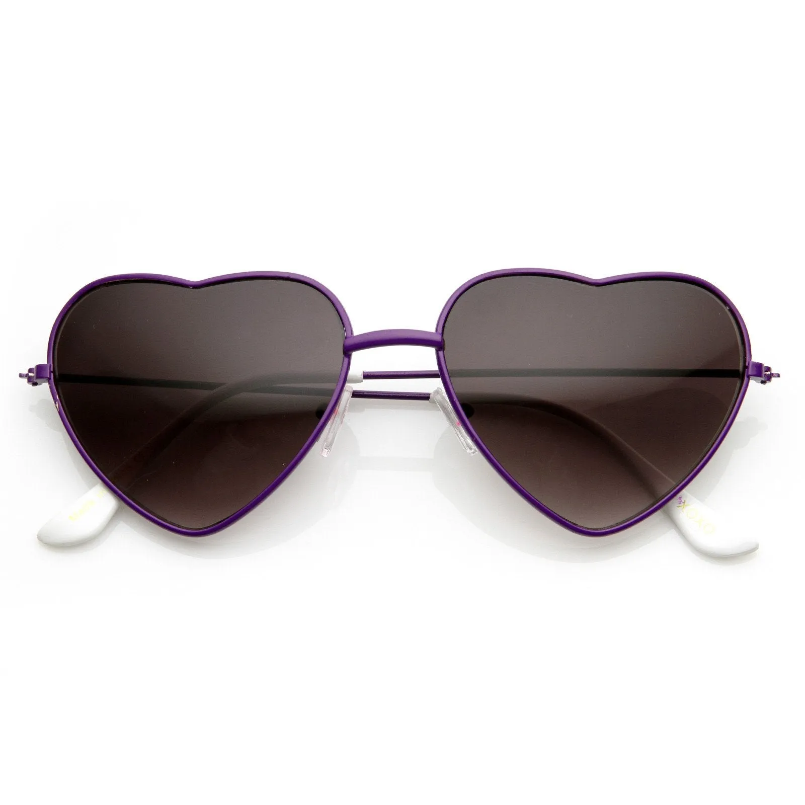 Cute Metal Heart Shape Love Lolita Sunglasses 8737 sold by ZeroUV product image thumbnail 3