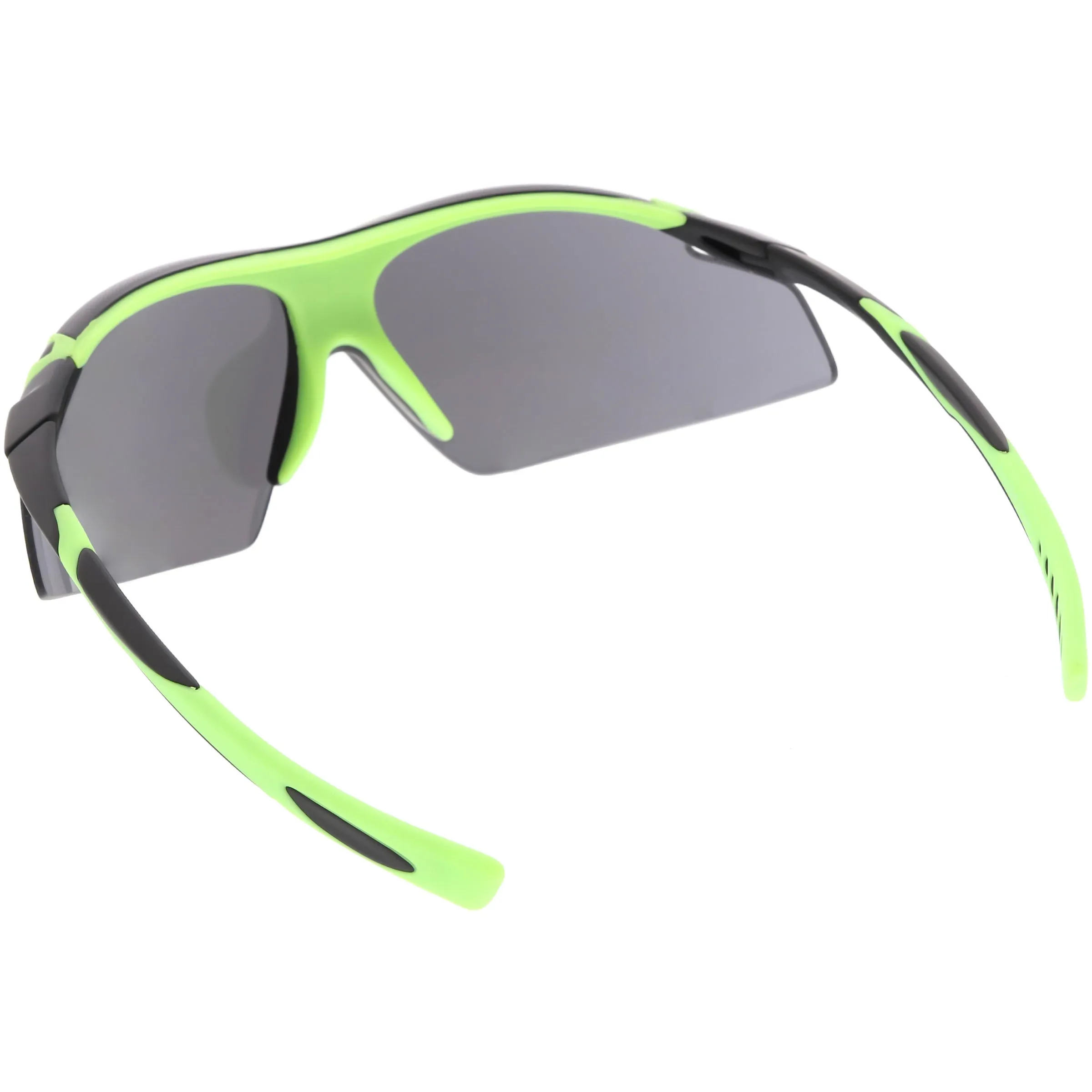 Men's Premium TR-90 Half Jacket Sports Wrap Sunglasses C796 sold by ZeroUV product image thumbnail 3