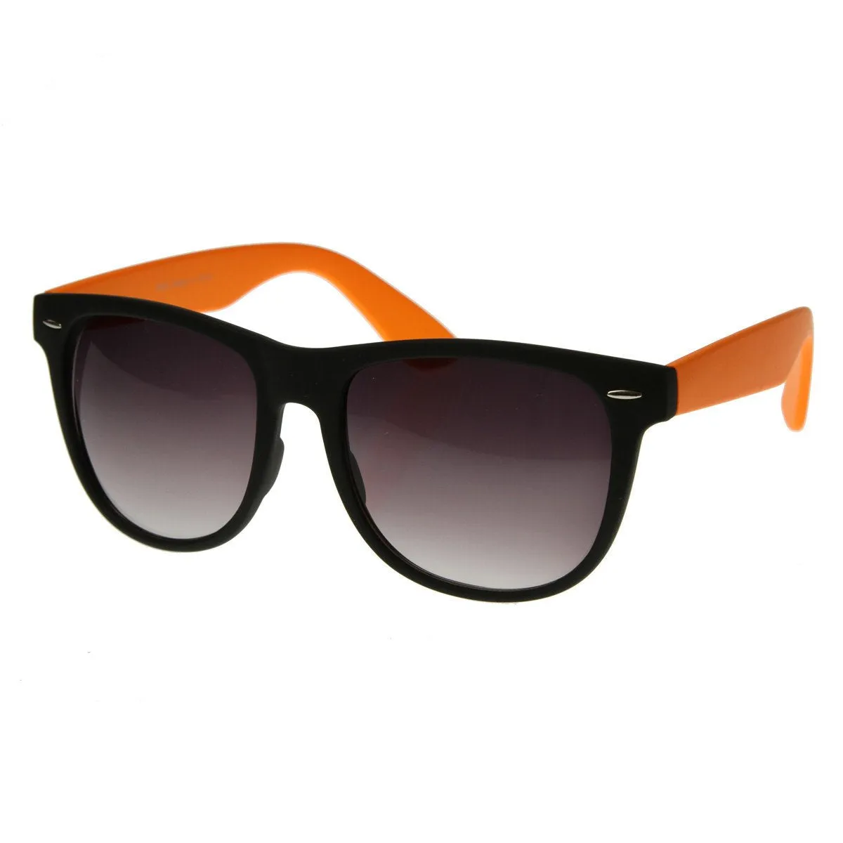 Retro Neon Color 2 Tone Horned Rim Sunglasses 2793 sold by ZeroUV product image thumbnail 2