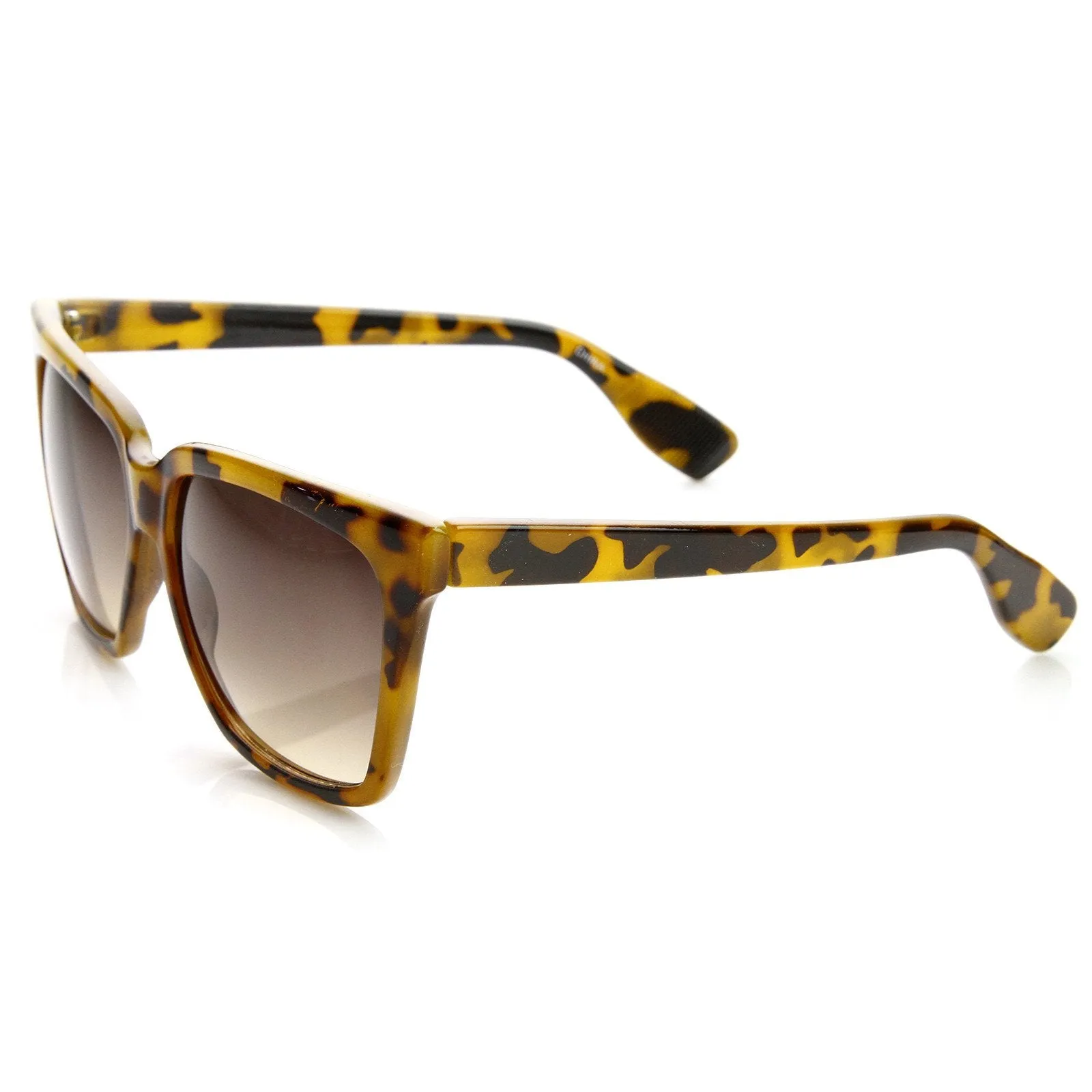Womens Oversize Flat Top Cat Eye Designer Sunglasses 8967 sold by ZeroUV product image thumbnail 3