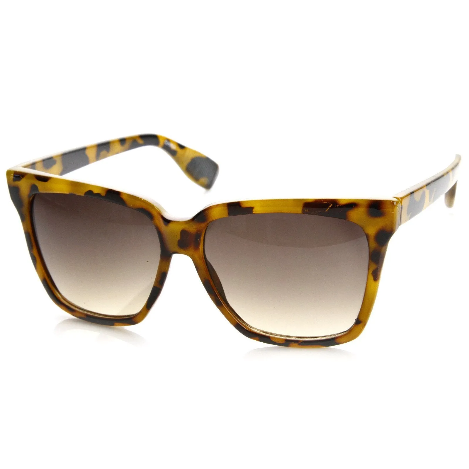Womens Oversize Flat Top Cat Eye Designer Sunglasses 8967 sold by ZeroUV product image thumbnail 2