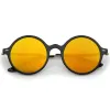 European Retro Mirrored Flat Lens Dapper Sunglasses A746 sold by ZeroUV