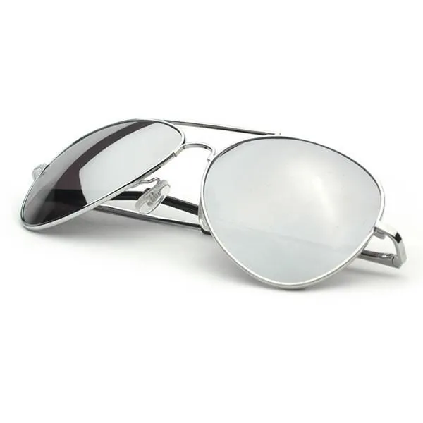Celebrity Mirrored Lens Metal Aviator Sunglasses 1375 sold by ZeroUV product image thumbnail 3