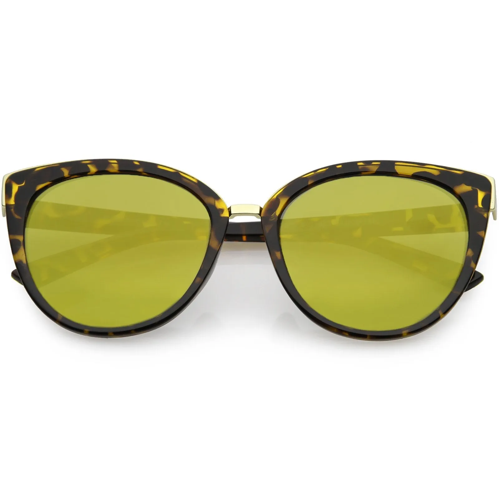 Women's Retro 1950's Oversize Thin Cat Eye Sunglasses C840 sold by ZeroUV product image thumbnail 5