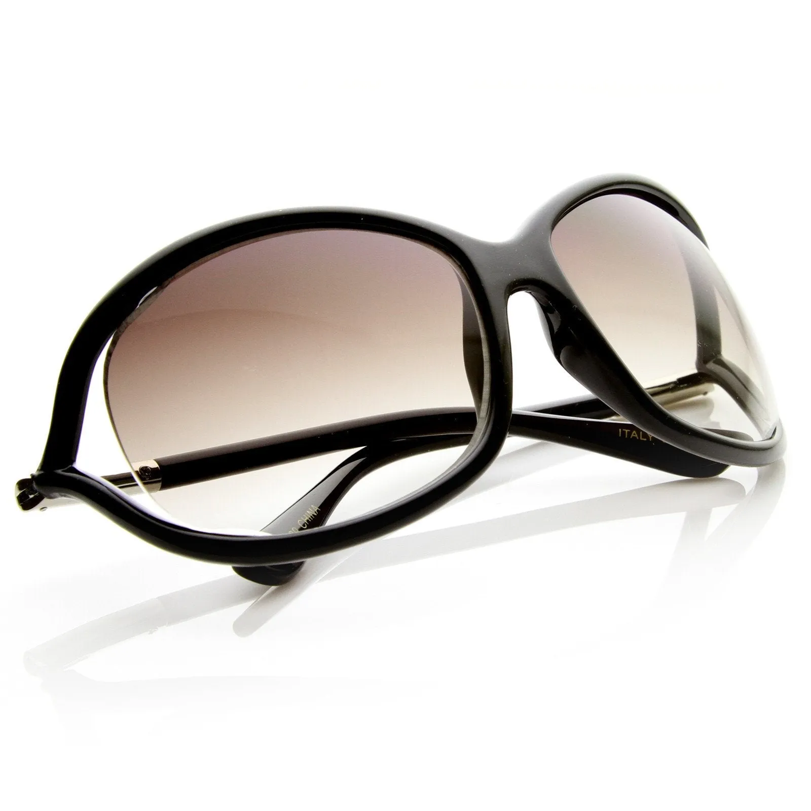 Designer Inspired Oval Fashion Sunglasses 8681 sold by ZeroUV product image thumbnail 3