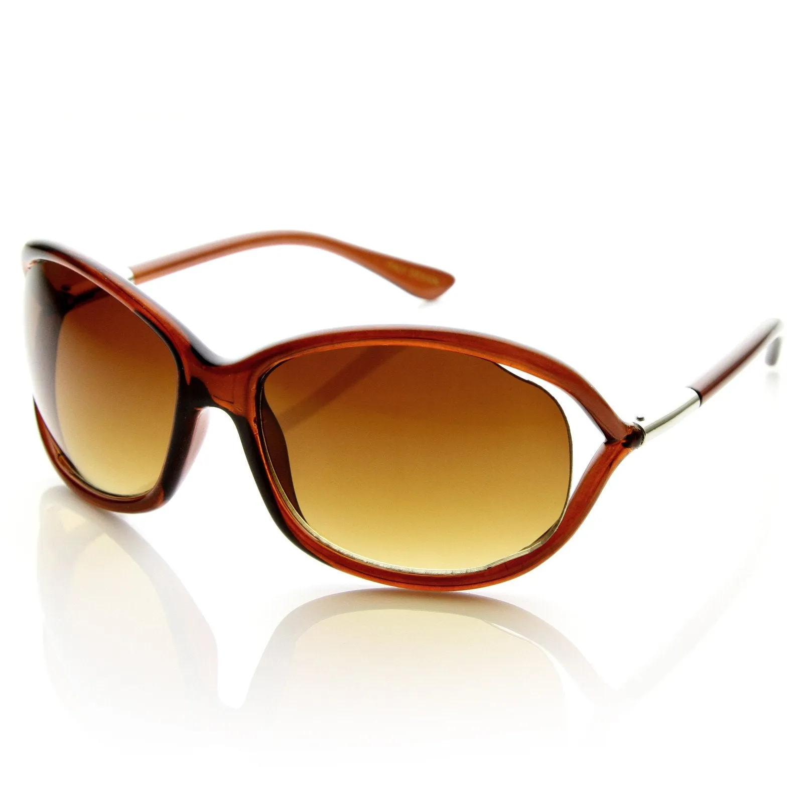 Designer Inspired Oval Fashion Sunglasses 8681 sold by ZeroUV product image thumbnail 4