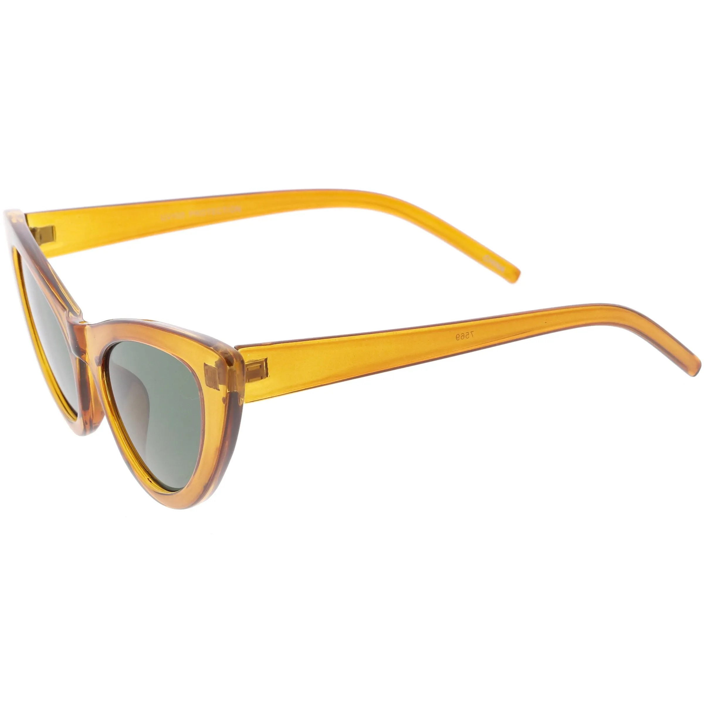 Women's Retro 1950's Oversize Cat Eye Sunglasses C750 sold by ZeroUV product image thumbnail 4