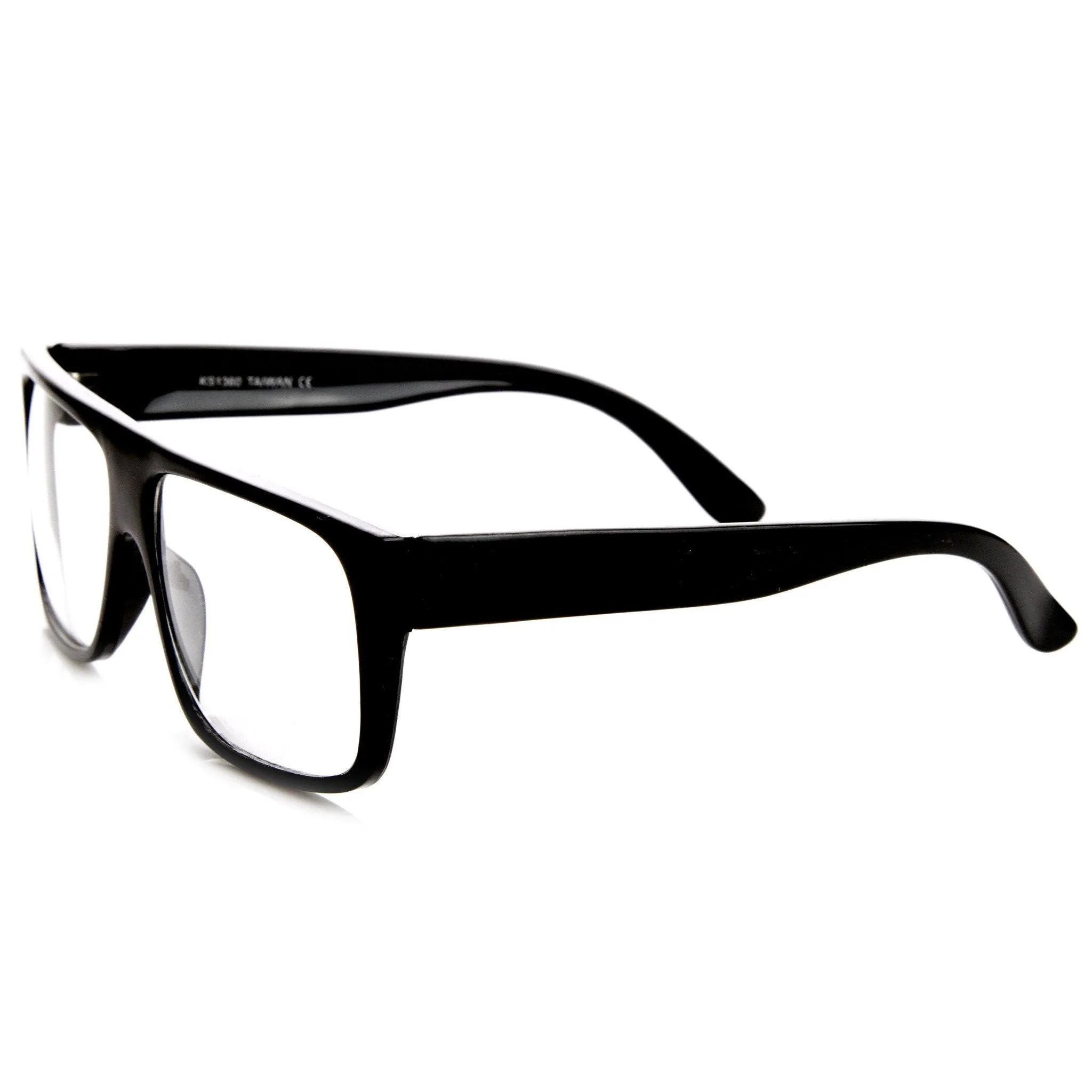 Flat Top Square Clear Lens Fashion Glasses 8807 sold by ZeroUV product image thumbnail 4