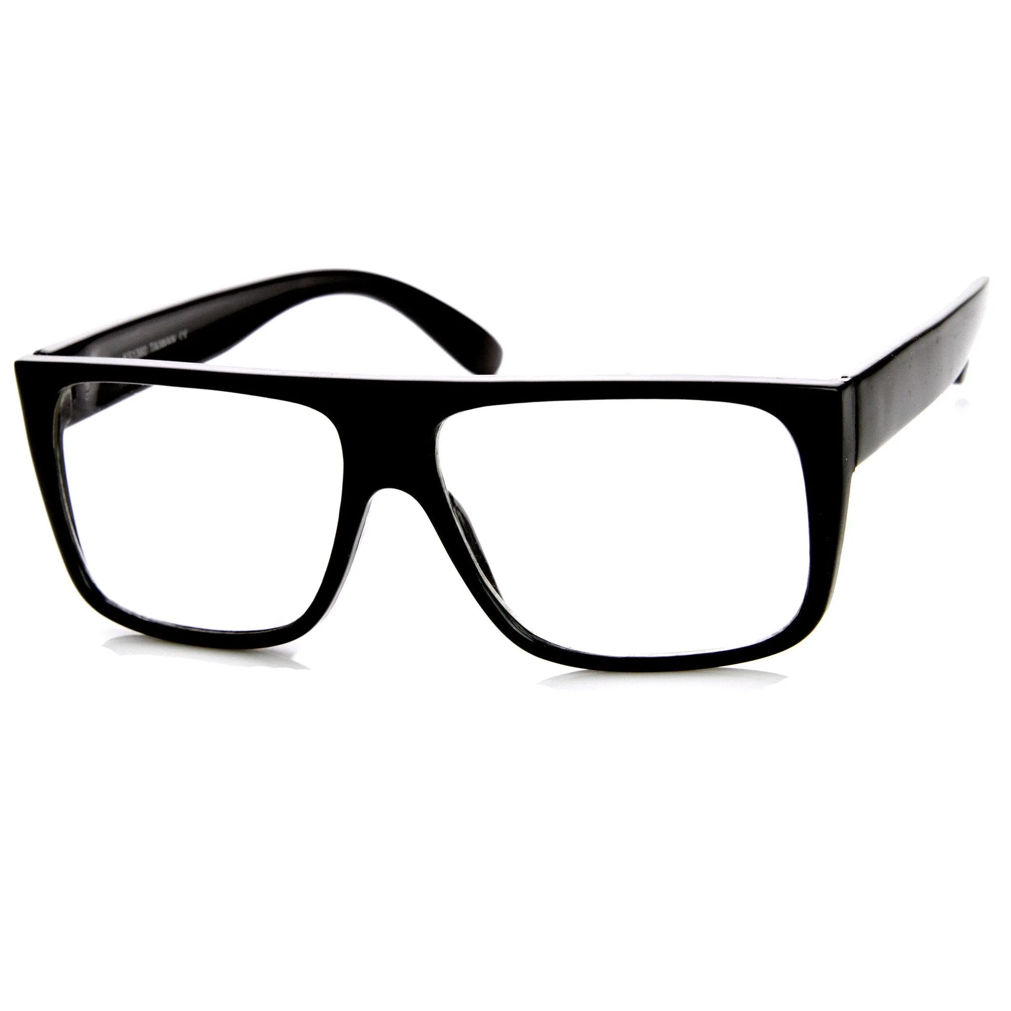 Flat Top Square Clear Lens Fashion Glasses 8807 sold by ZeroUV product image thumbnail 2