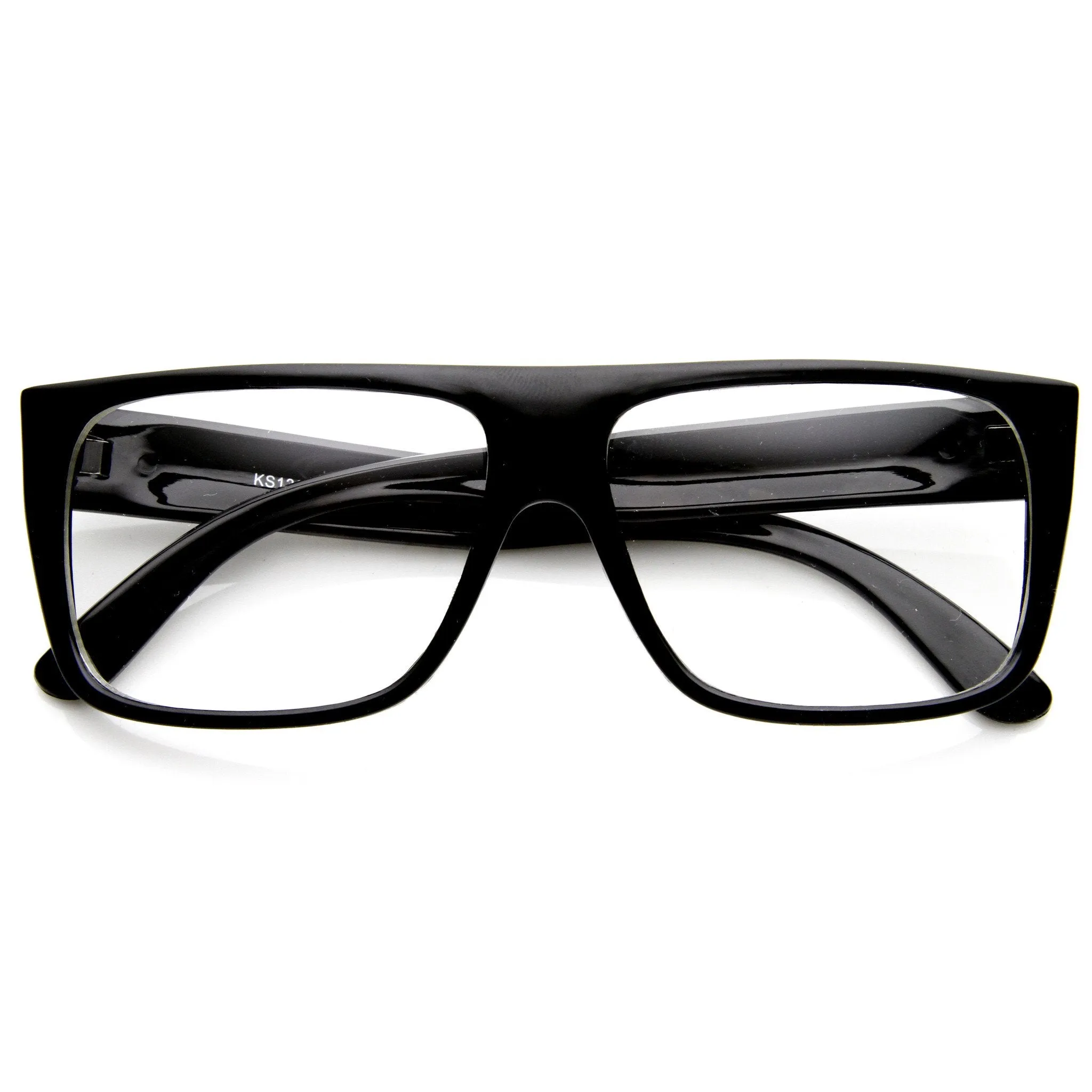 Flat Top Square Clear Lens Fashion Glasses 8807 sold by ZeroUV