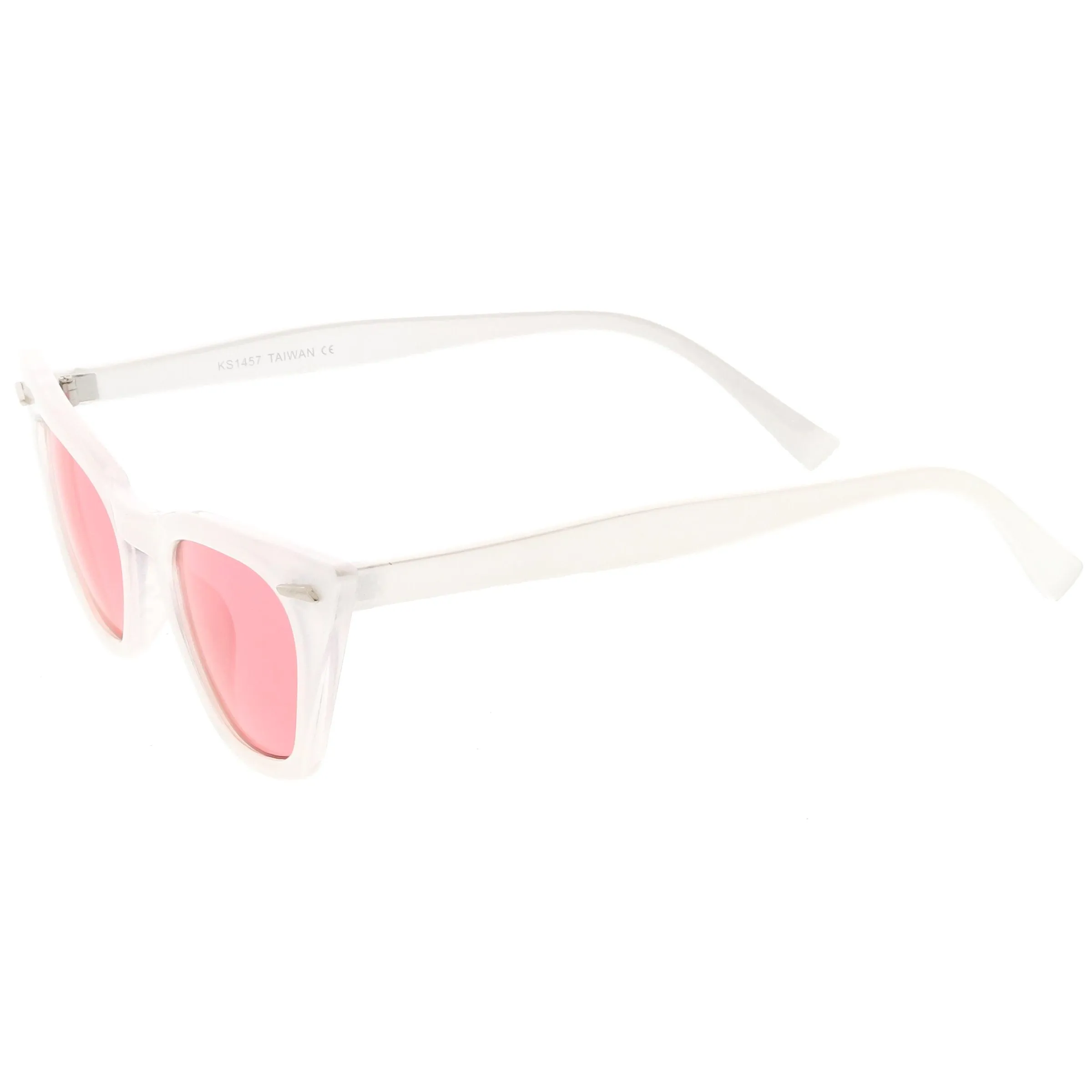 Women's Color Tone 90's Small Cat Eye Sunglasses C563 sold by ZeroUV product image thumbnail 5