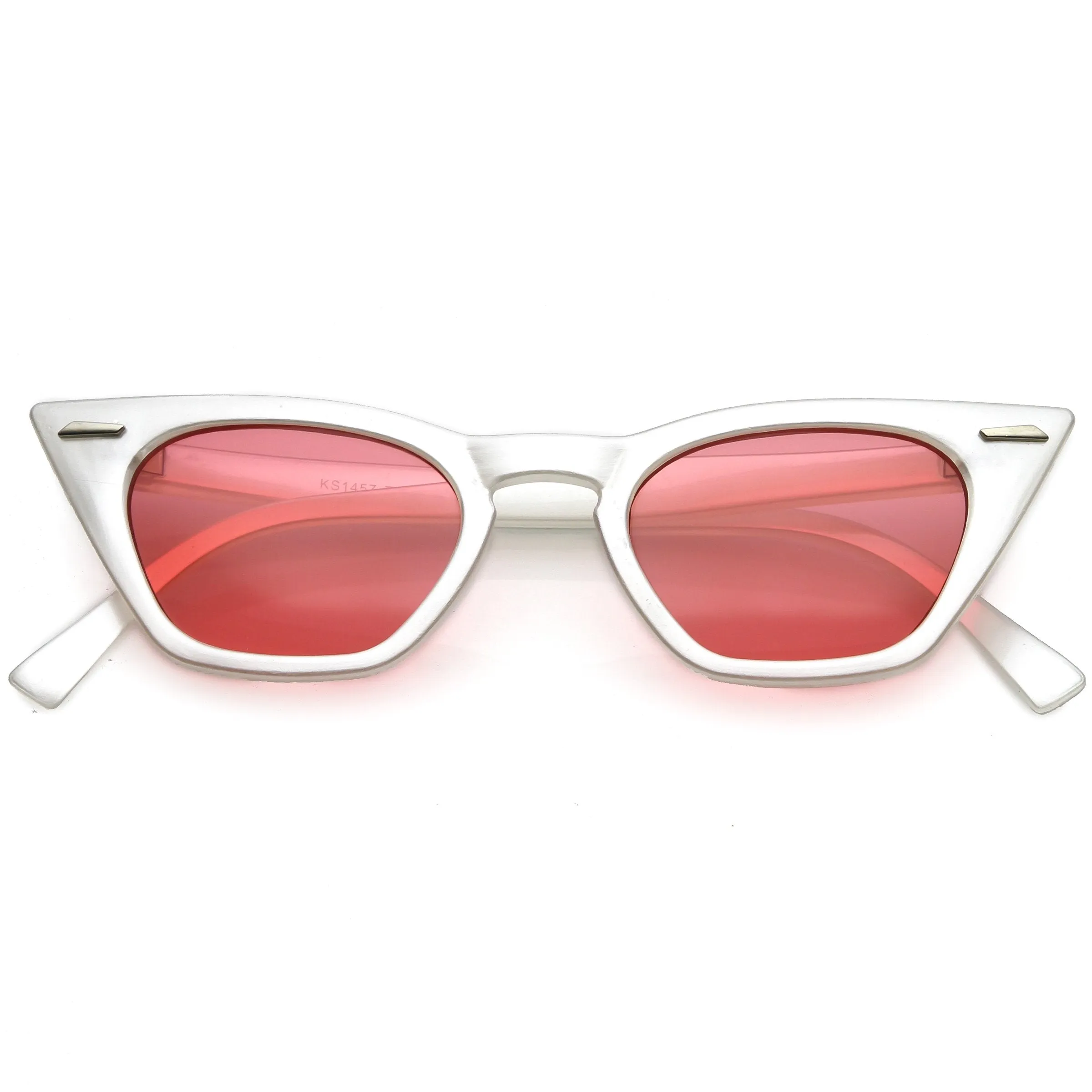 Women's Color Tone 90's Small Cat Eye Sunglasses C563 sold by ZeroUV product image thumbnail 3