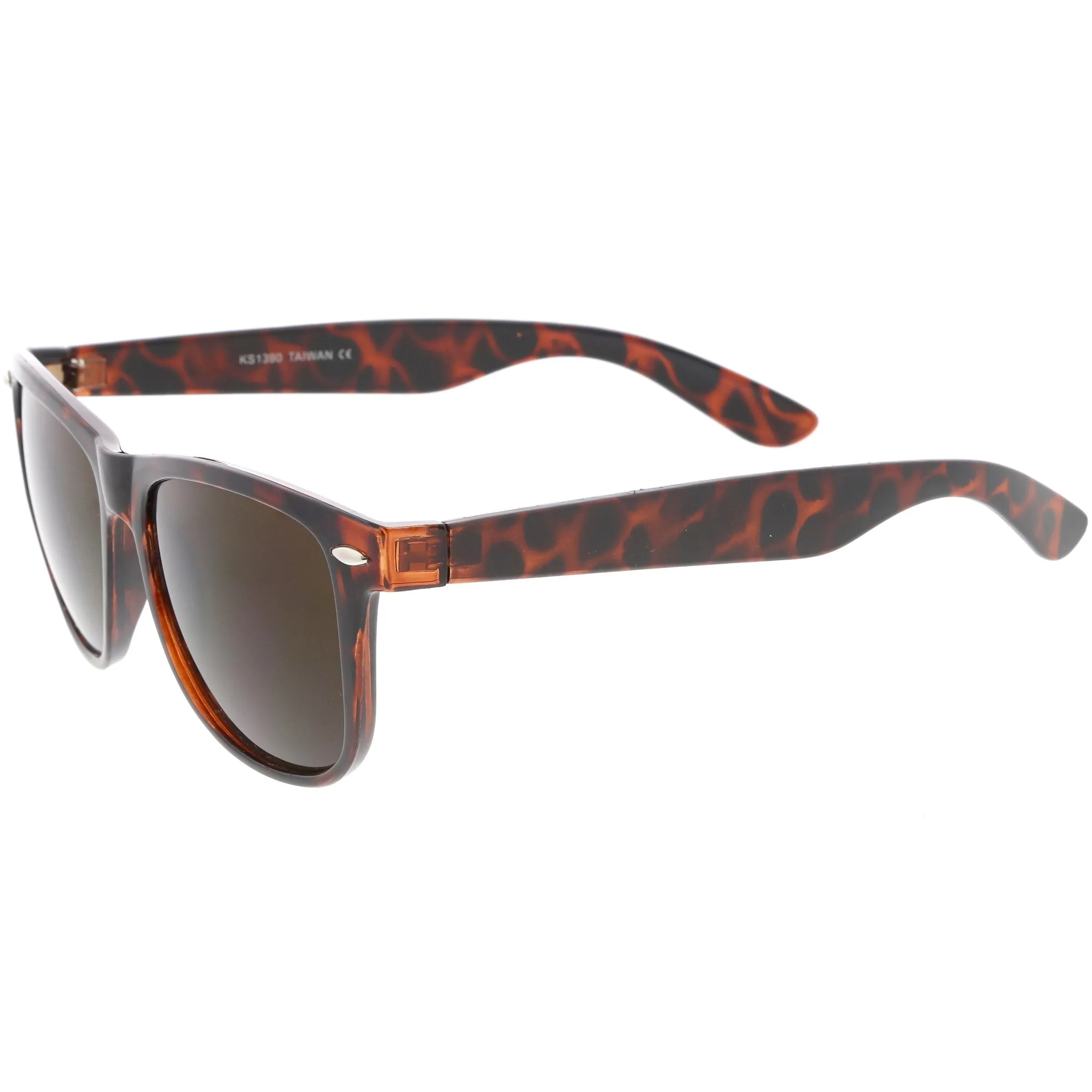 Classic Retro Indie Classic Horned Rim Sunglasses 54mm C767 sold by ZeroUV product image thumbnail 5