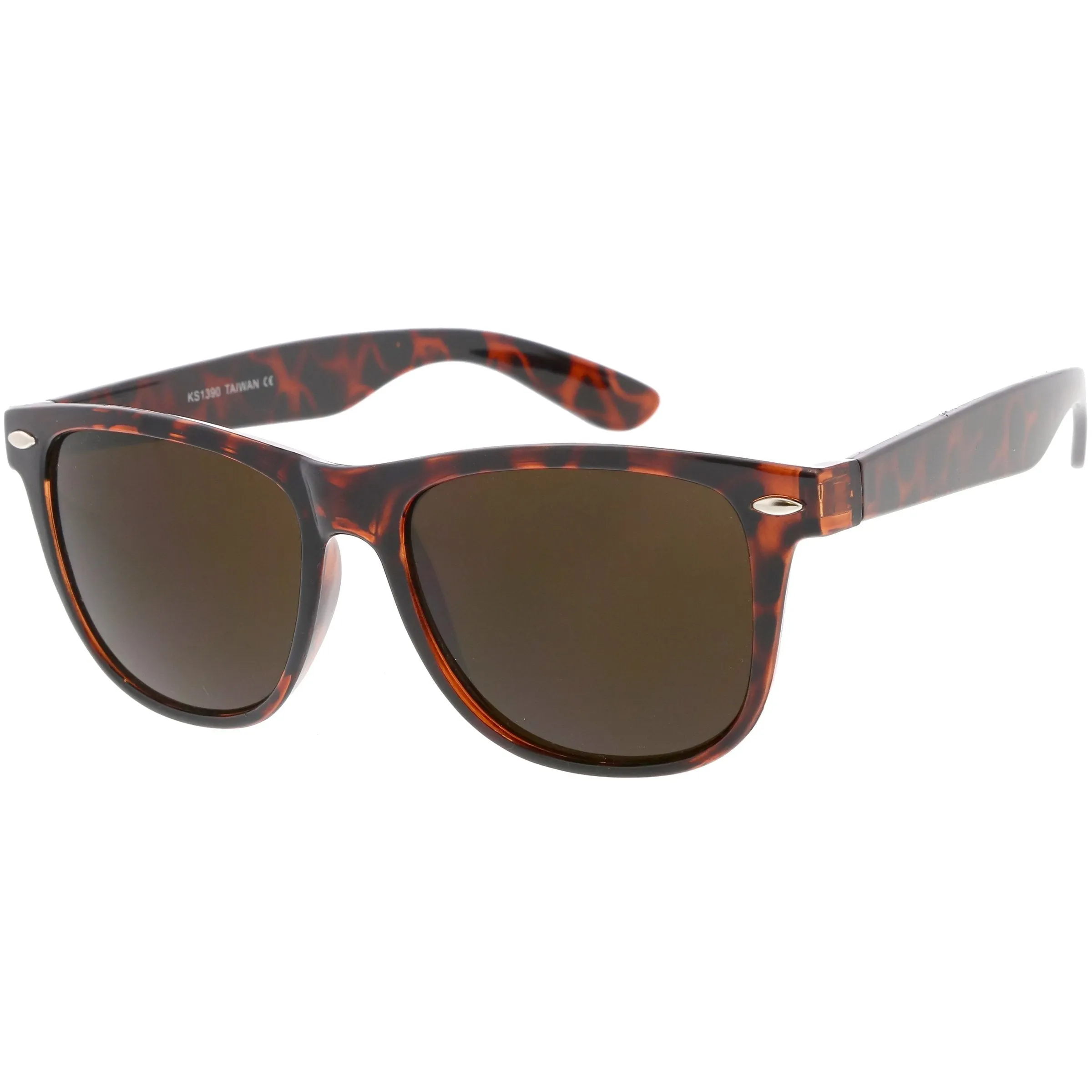 Classic Retro Indie Classic Horned Rim Sunglasses 54mm C767 sold by ZeroUV product image thumbnail 4