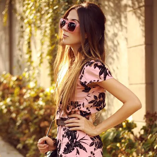 Zerouv "Harlow" Oversize Translucent Horned Rim Womens Sunglasses sold by ZeroUV product image thumbnail 2