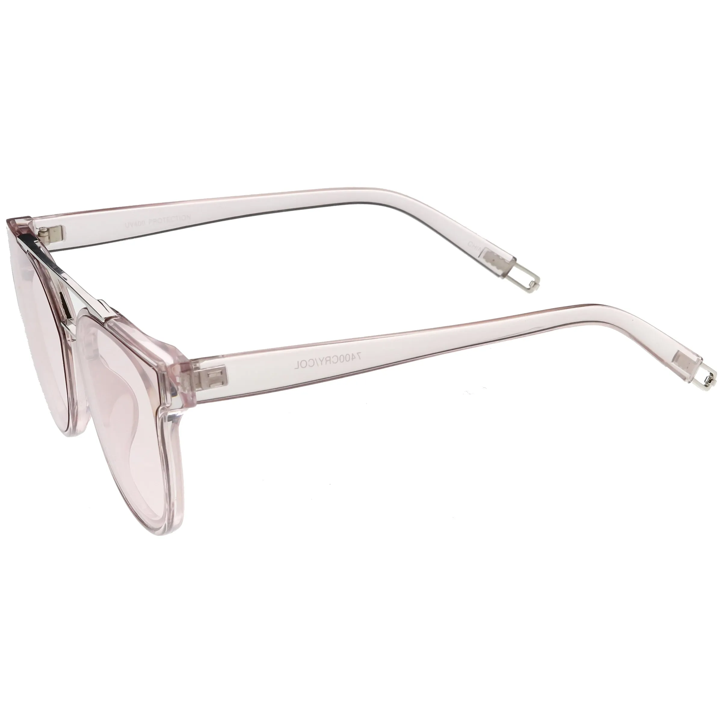 Translucent Metal Crossbar Color Tinted Square Lens C636 sold by ZeroUV product image thumbnail 3