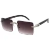 Premium Large Decorated Rhinestones Square Sunglasses D127 sold by ZeroUV