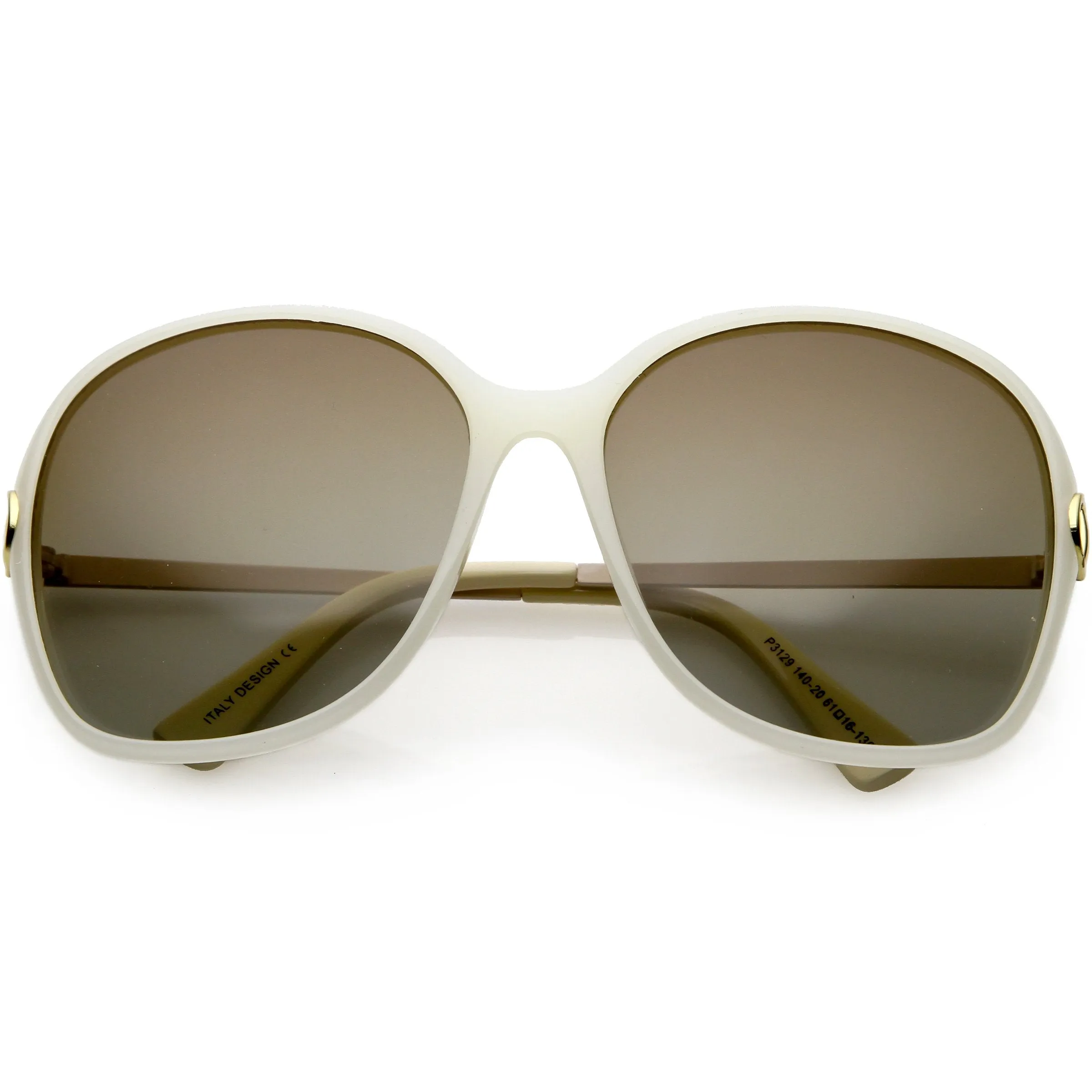 Women's Oversize Round Polarized Sunglasses C829 sold by ZeroUV product image thumbnail 3