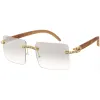 Premium Large Decorated Rhinestones Square Sunglasses D127 sold by ZeroUV